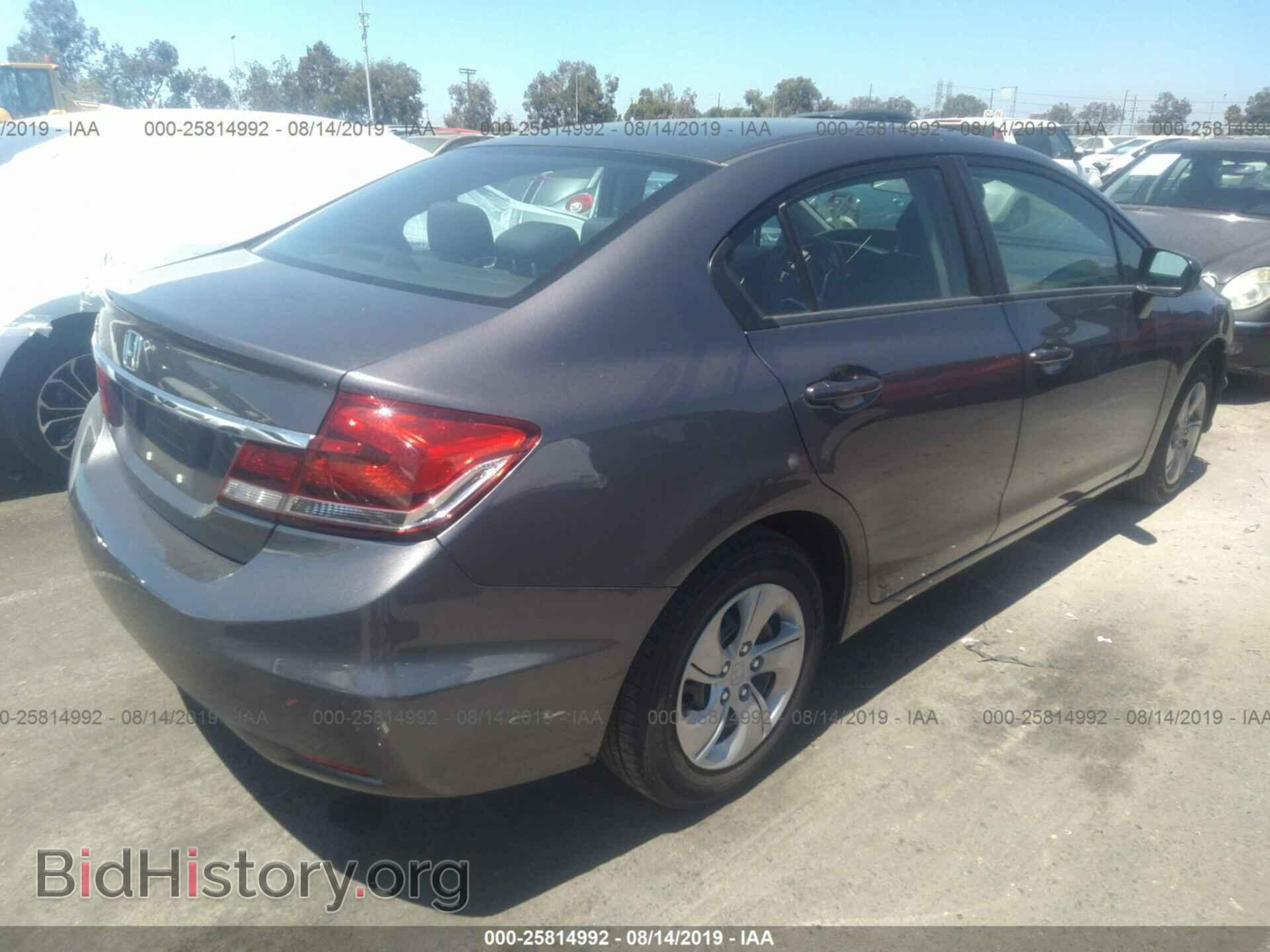 2014 HONDA CIVIC - VIN: 19XFB2F54EE266378 - Фото 4
