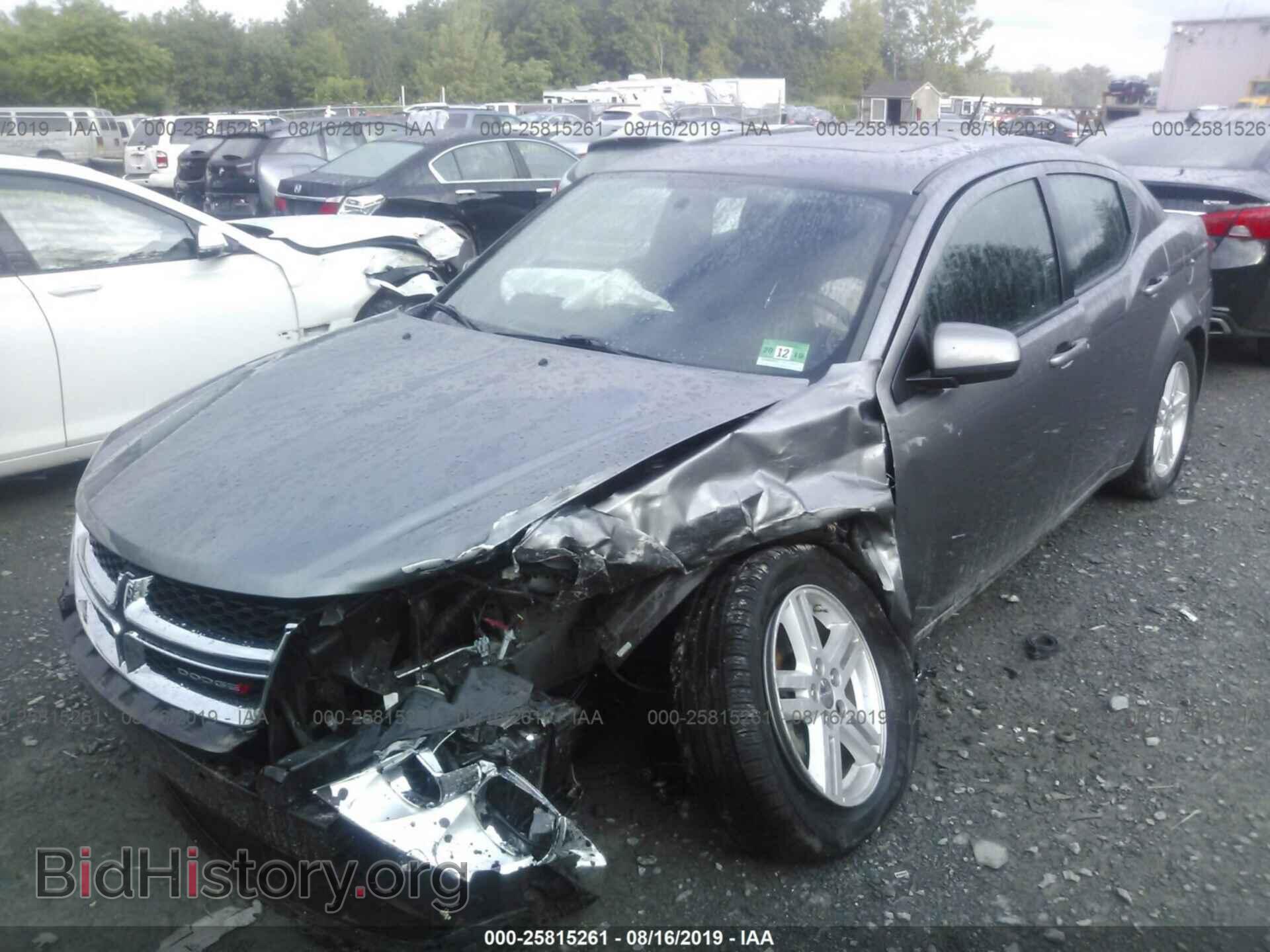 2013 DODGE AVENGER - VIN: 1C3CDZCGXDN506902 - Фото 2