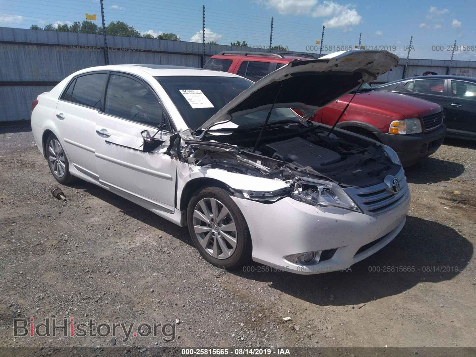 Photo 4T1BK3DB3BU435778 - TOYOTA AVALON 2011