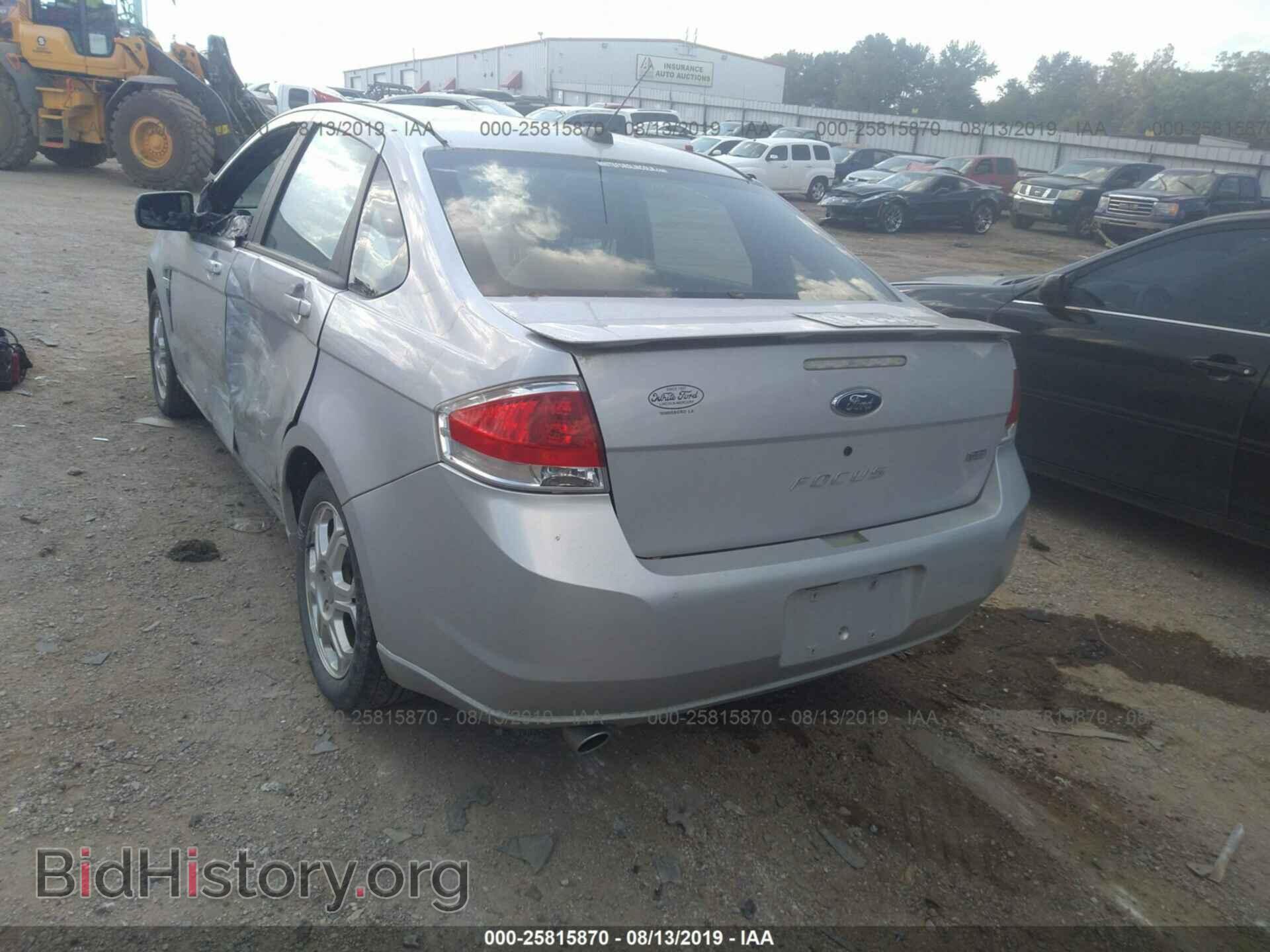 2008 FORD FOCUS - VIN: 1FAHP35N48W103876 - Фото 3