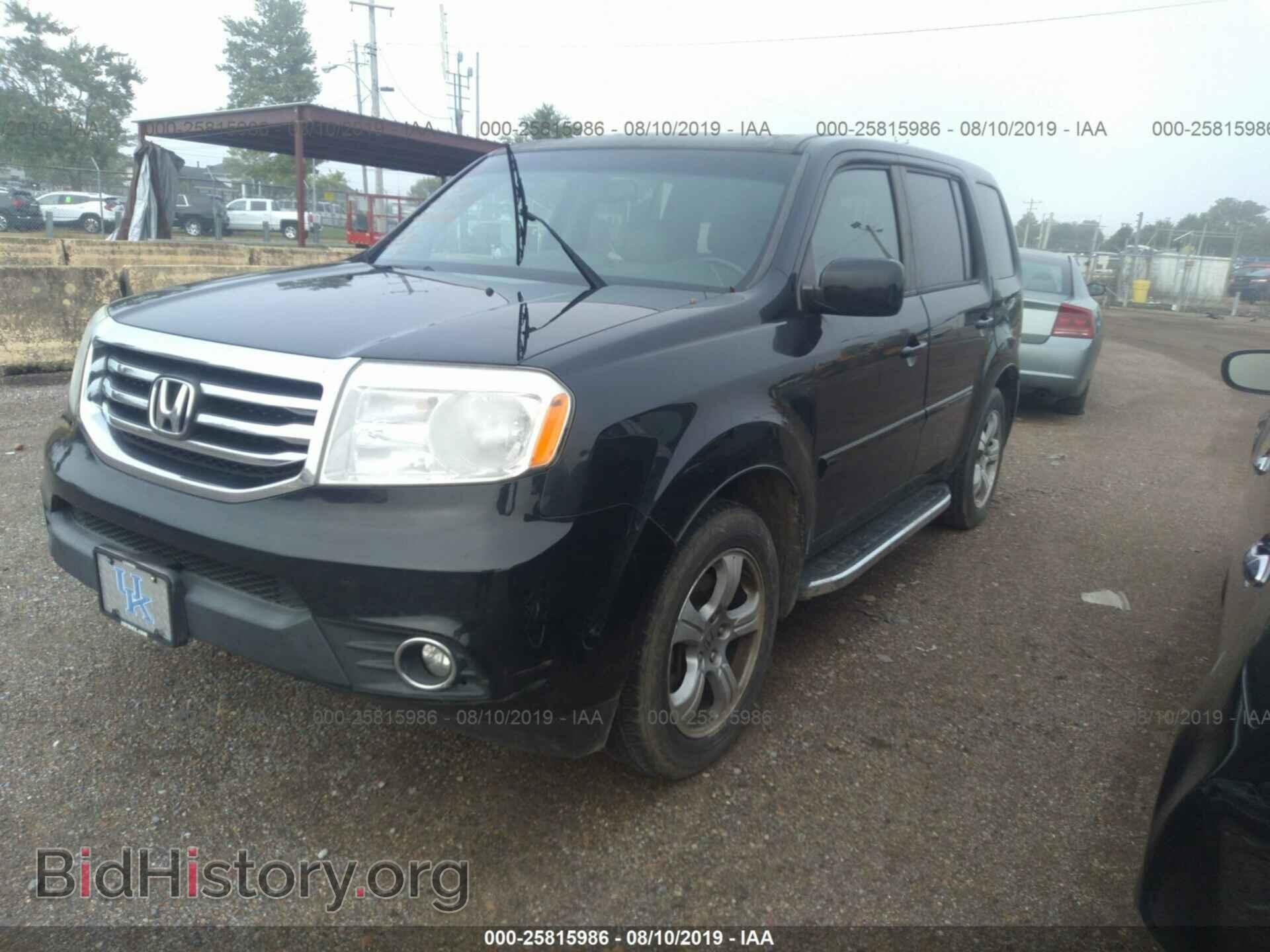 2012 HONDA PILOT - VIN: 5FNYF3H69CB035461 - Фото 2