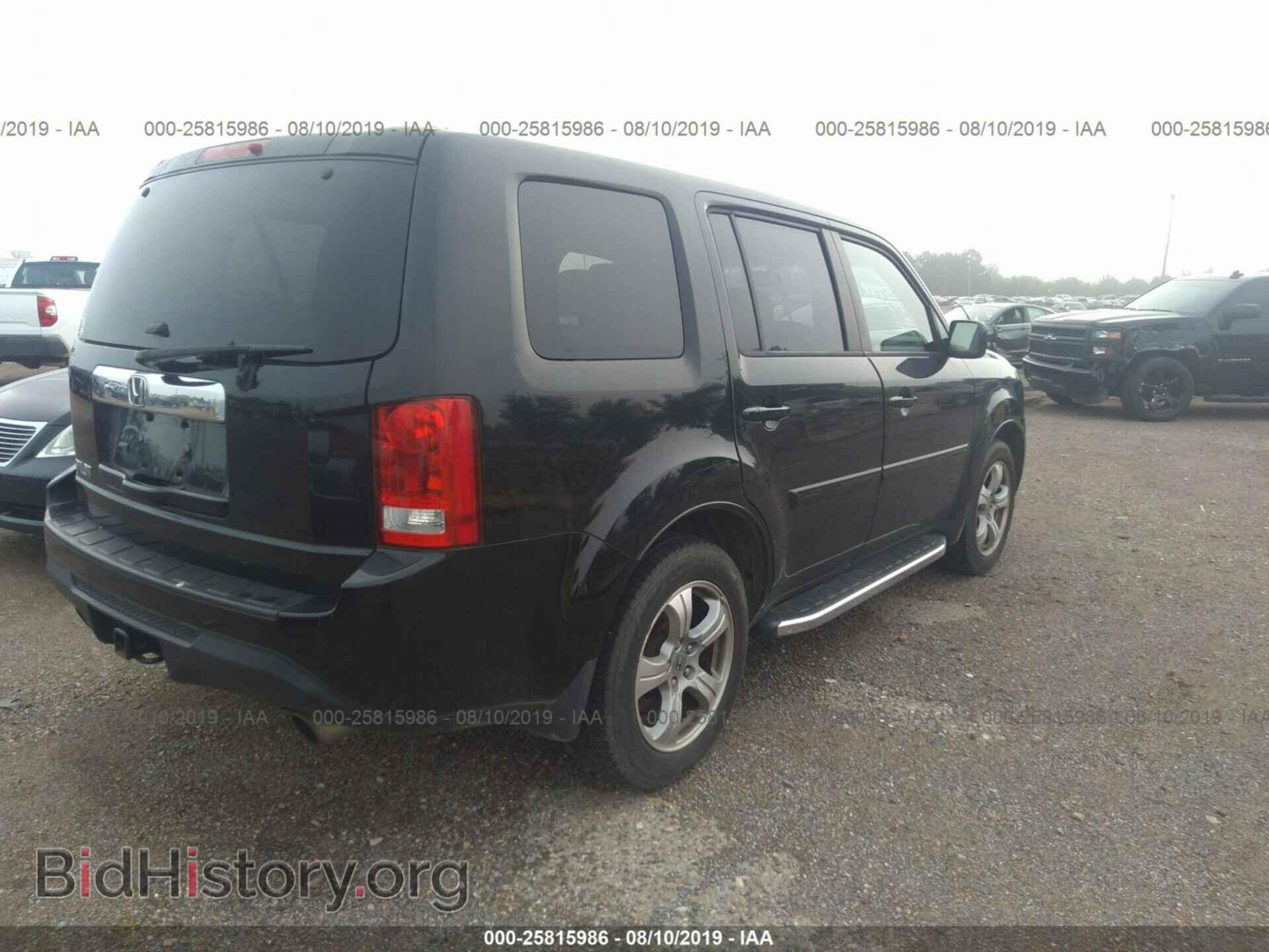 2012 HONDA PILOT - VIN: 5FNYF3H69CB035461 - Фото 4