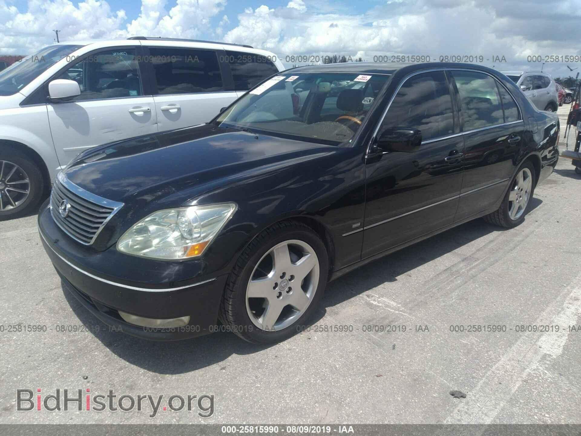 2004 LEXUS LS - VIN: JTHBN36F540160824 - Photo 2