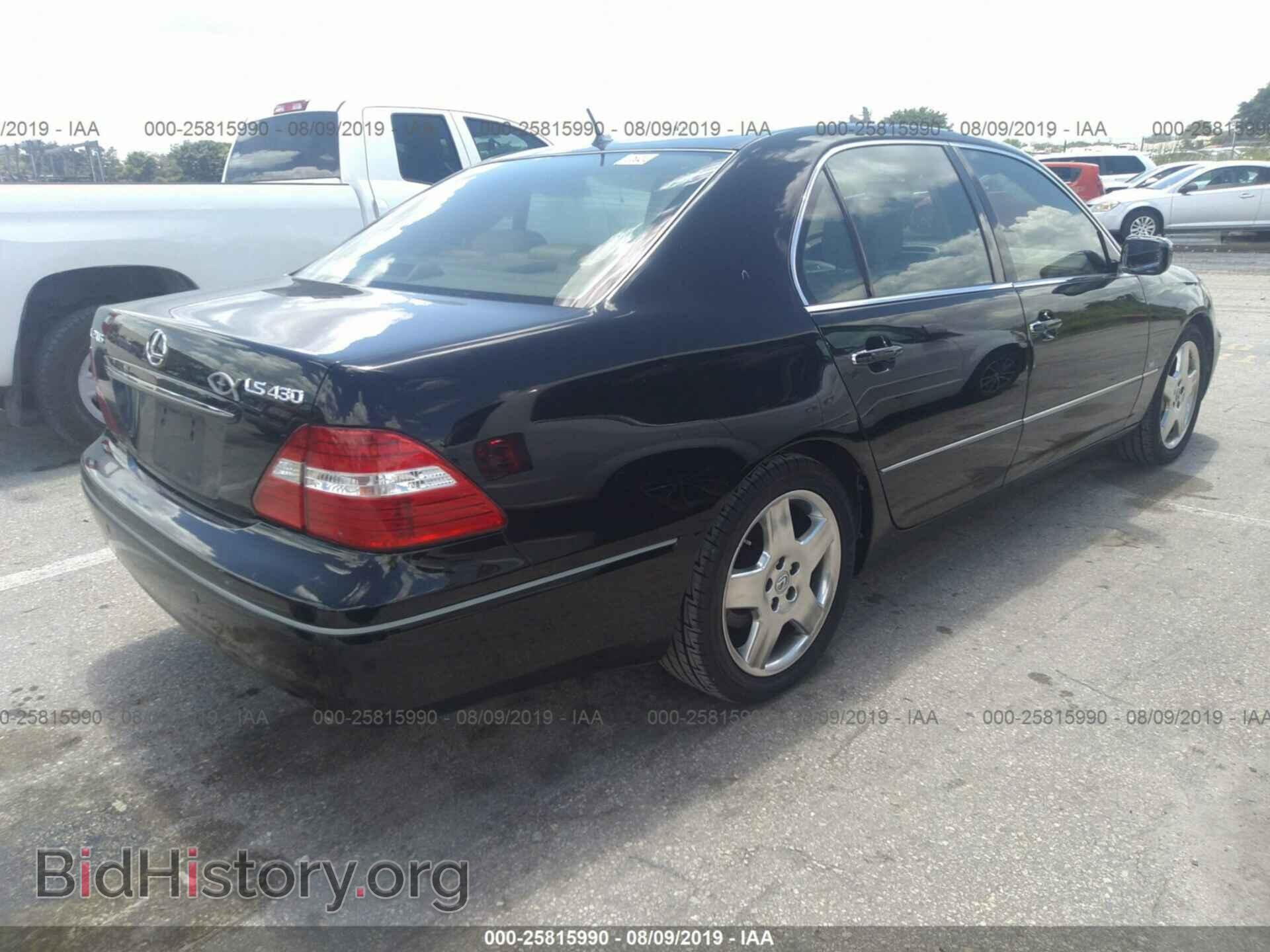 2004 LEXUS LS - VIN: JTHBN36F540160824 - Photo 4