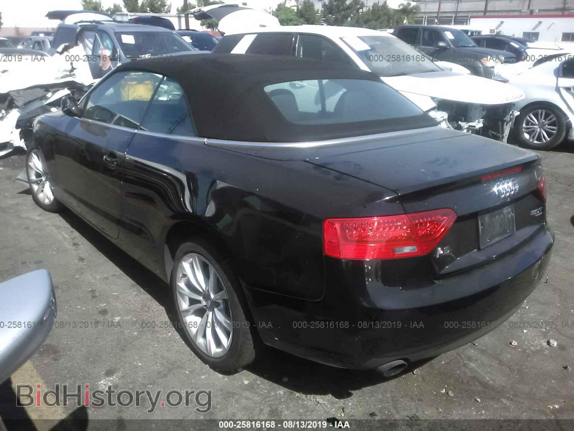 2014 AUDI A5 - VIN: WAULFAFH5EN012022 - Photo 3