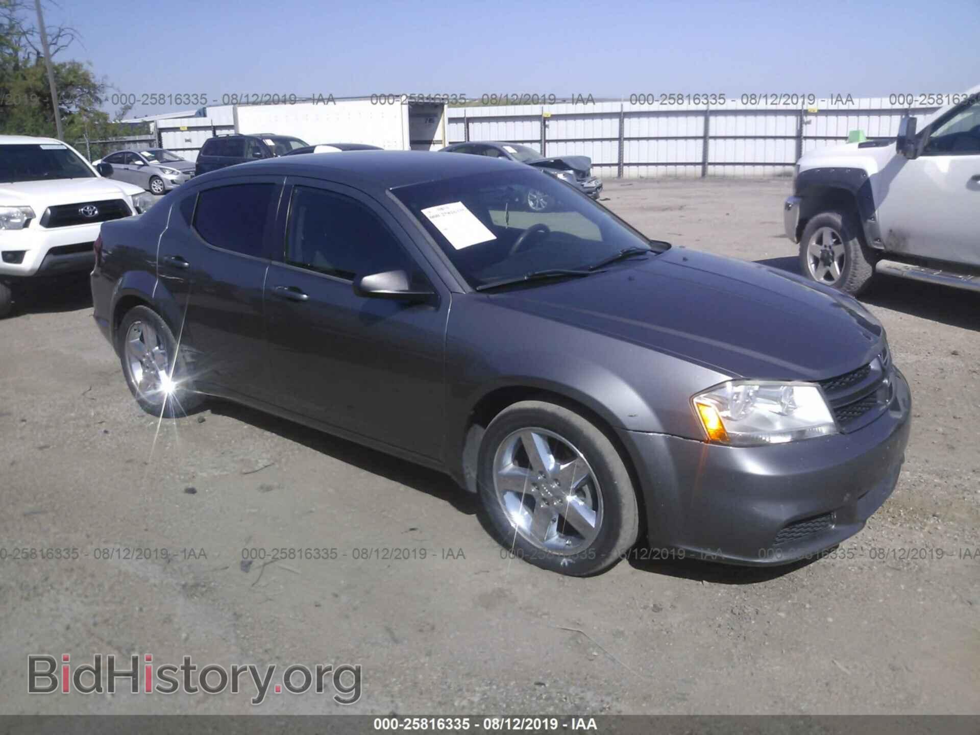 Photo 1C3CDZAB0DN615764 - DODGE AVENGER 2013