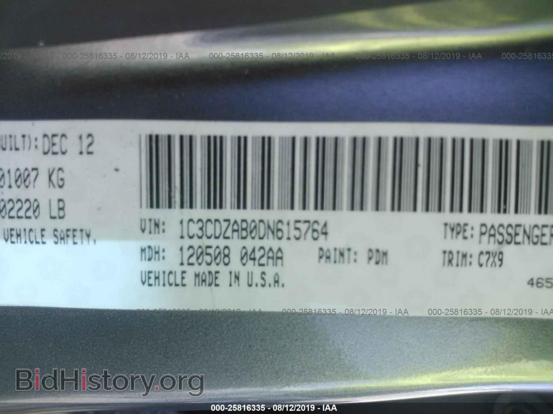 2013 DODGE AVENGER - VIN: 1C3CDZAB0DN615764 - Photo 9