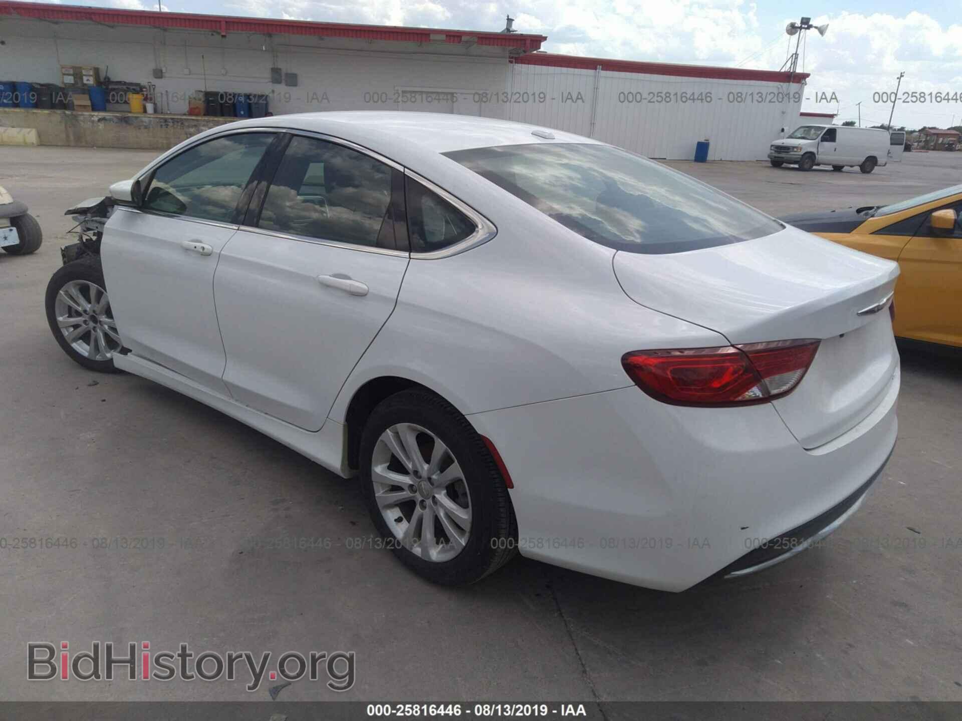 2016 CHRYSLER 200 - VIN: 1C3CCCAB4GN106541 - Фото 3