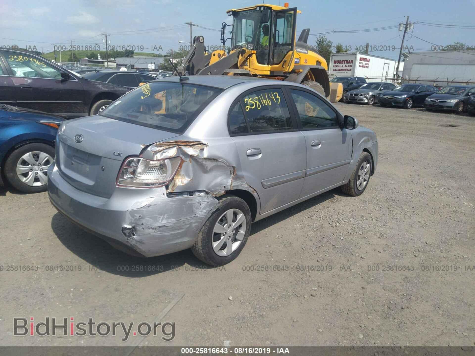 2011 KIA RIO - VIN: KNADH4A35B6753045 - Фото 4