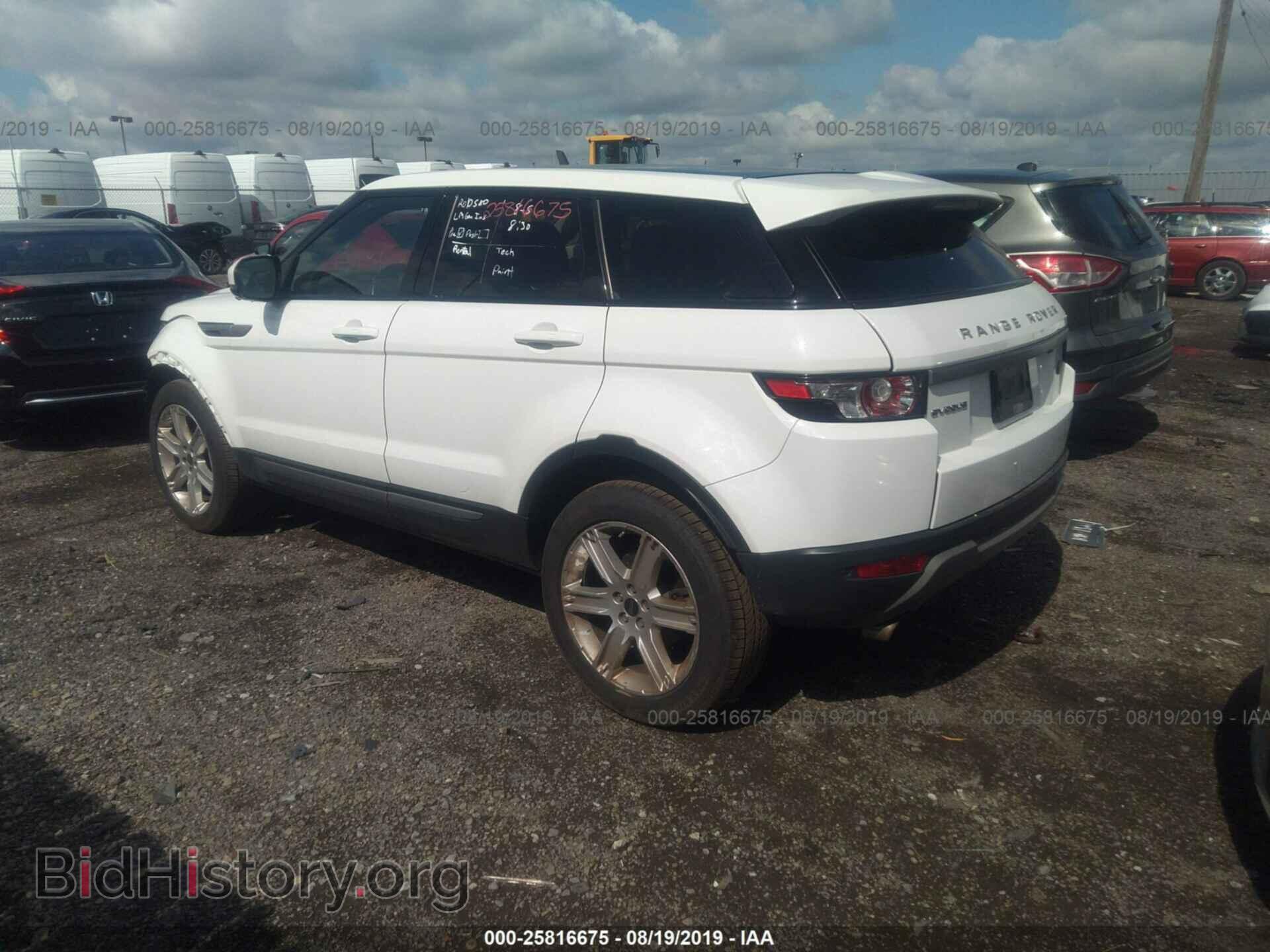 2012 LAND ROVER RANGE ROVER EVOQU - VIN: SALVR2BG1CH673752 - Фото 3