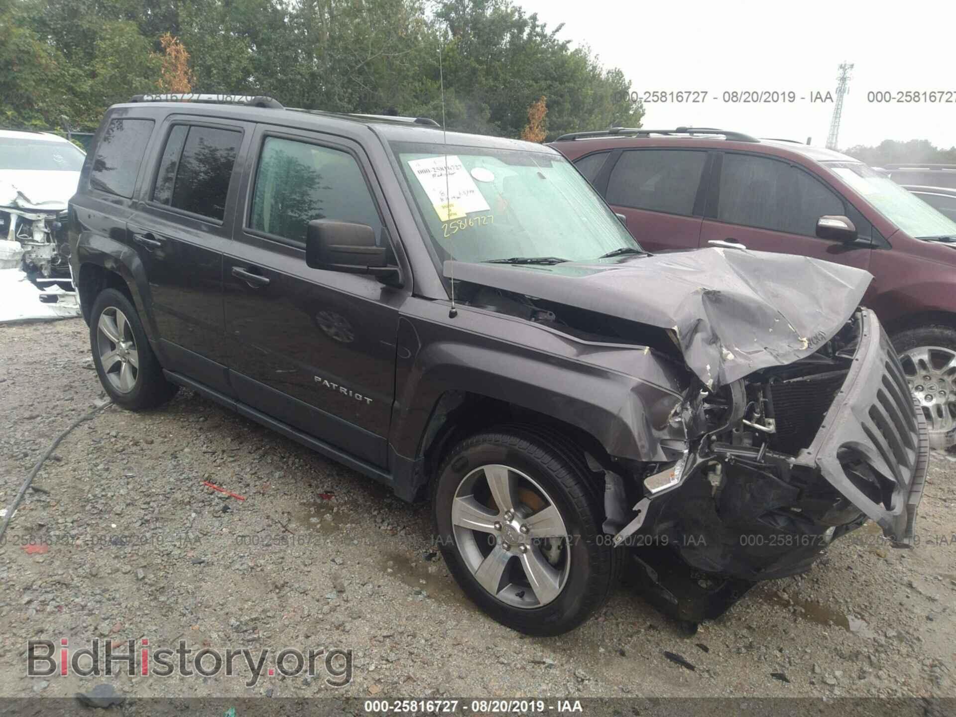 Photo 1C4NJPFA2HD153916 - JEEP PATRIOT 2017