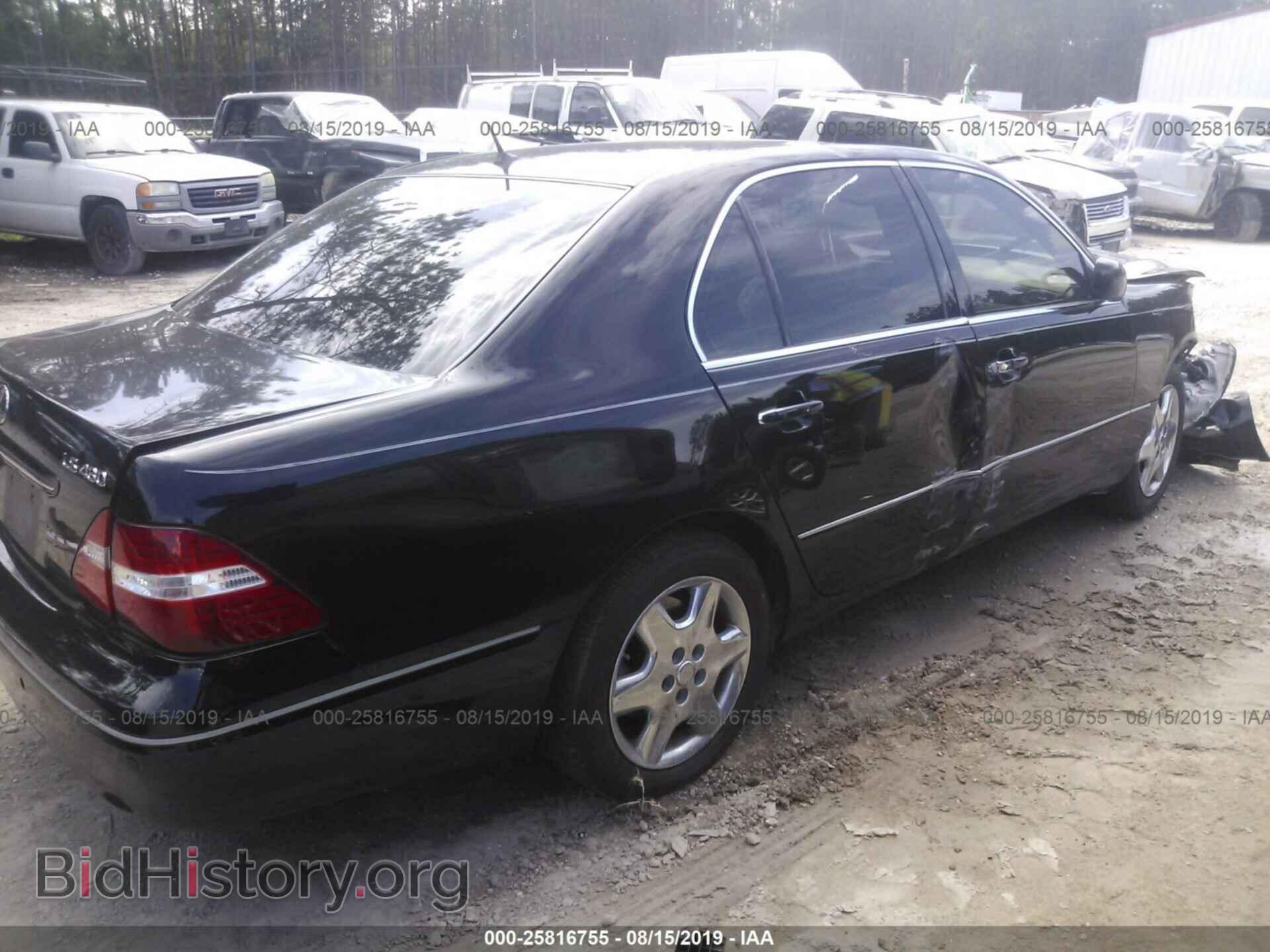 2004 LEXUS LS - VIN: JTHBN36F340151877 - Photo 4