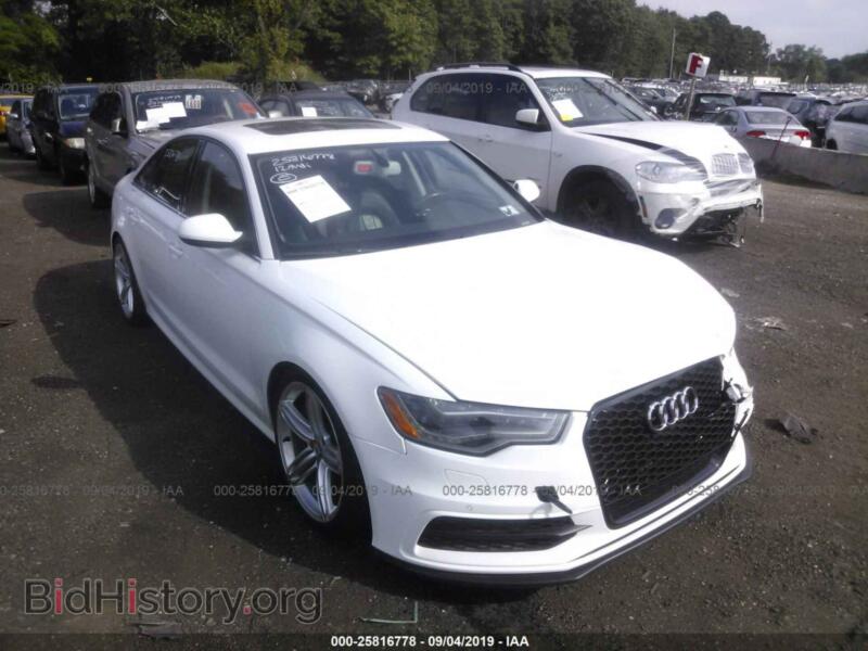 2012 Audi A6 Premium (VIN WAUBGAFC7CN004062) — фото 1 из 10, IAAI, повреждение: передняя часть