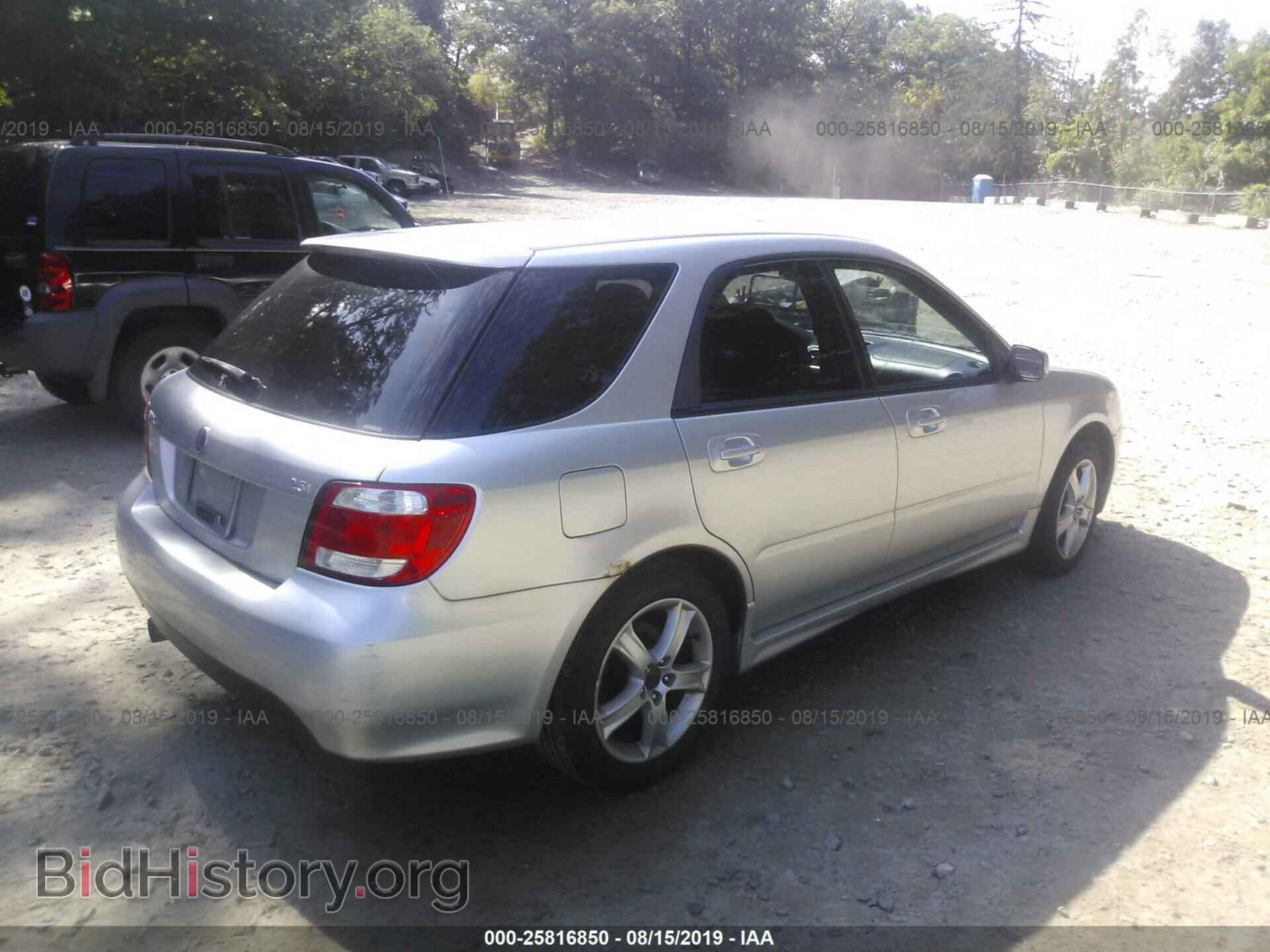 2006 SAAB 9-2 - VIN: JF4GG61696G050386 - Фото 4