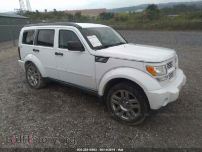 2011 Dodge NITRO HEAT, white — VIN 1D4PU4GK8BW598388, IAAI