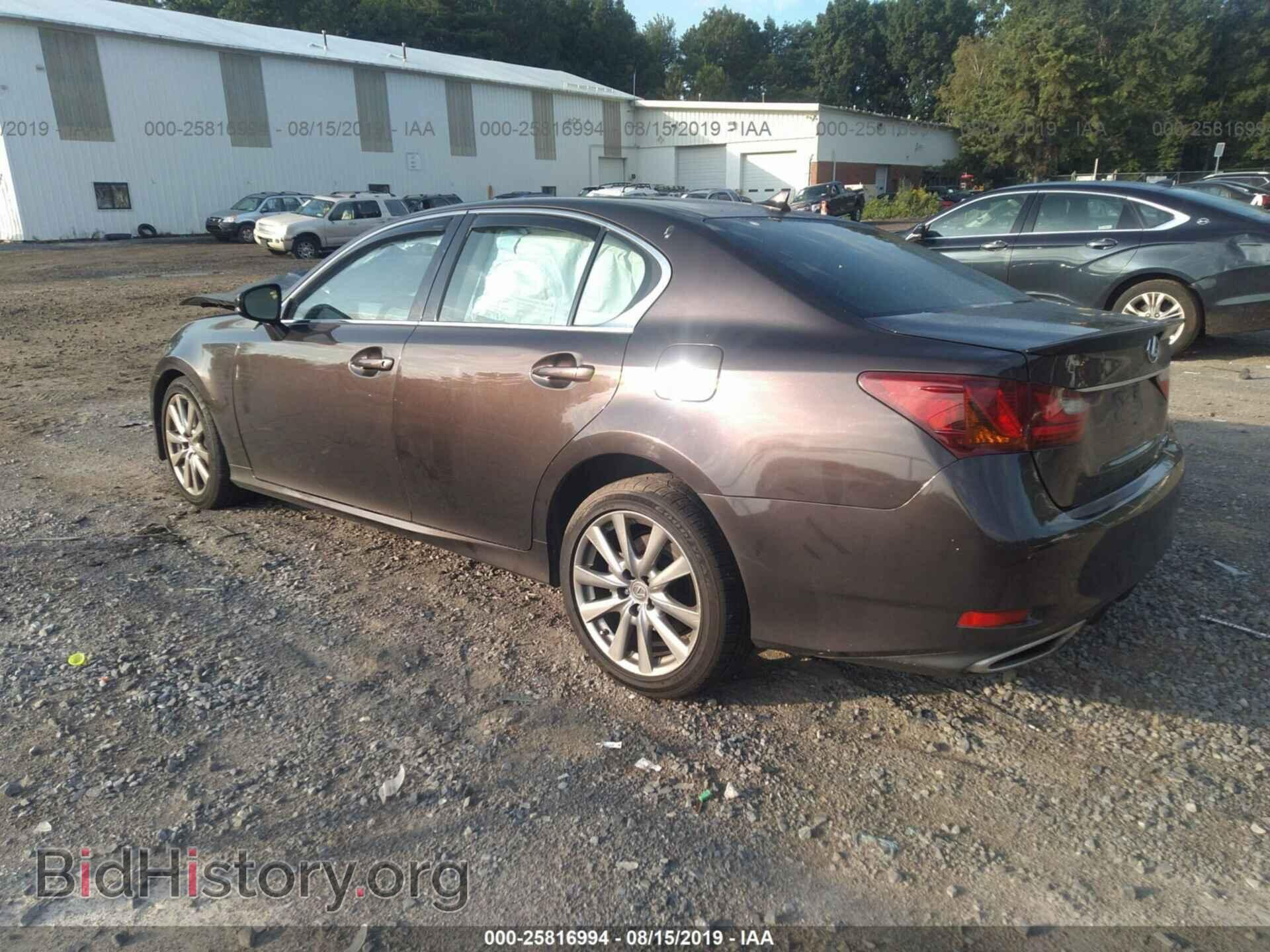2013 LEXUS GS - VIN: JTHCE1BL1D5000835 - Фото 3