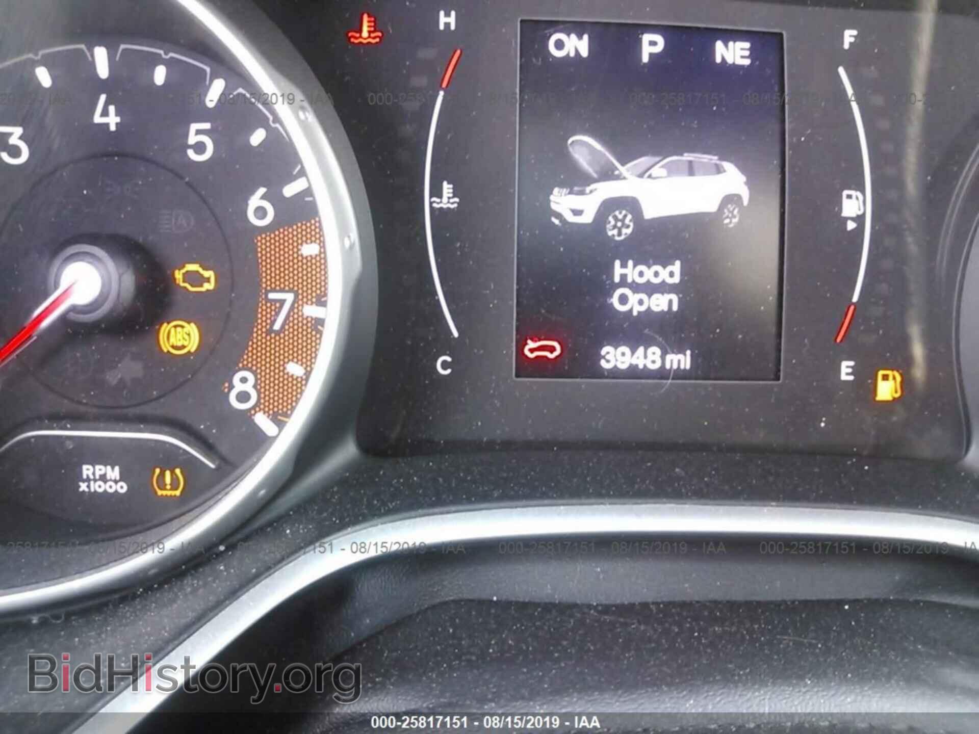 2019 JEEP COMPASS - VIN: 3C4NJDBBXKT657192 - Фото 7