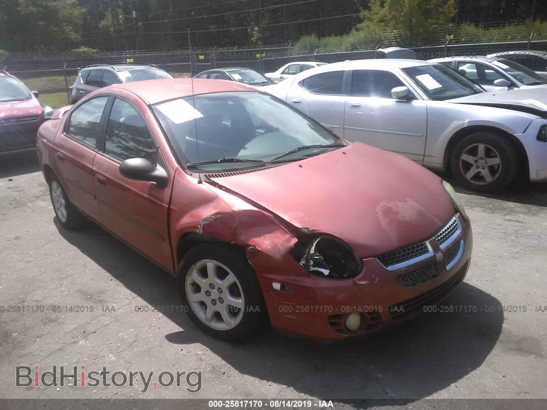 Photo 1B3ES56C83D200427 - DODGE NEON 2003