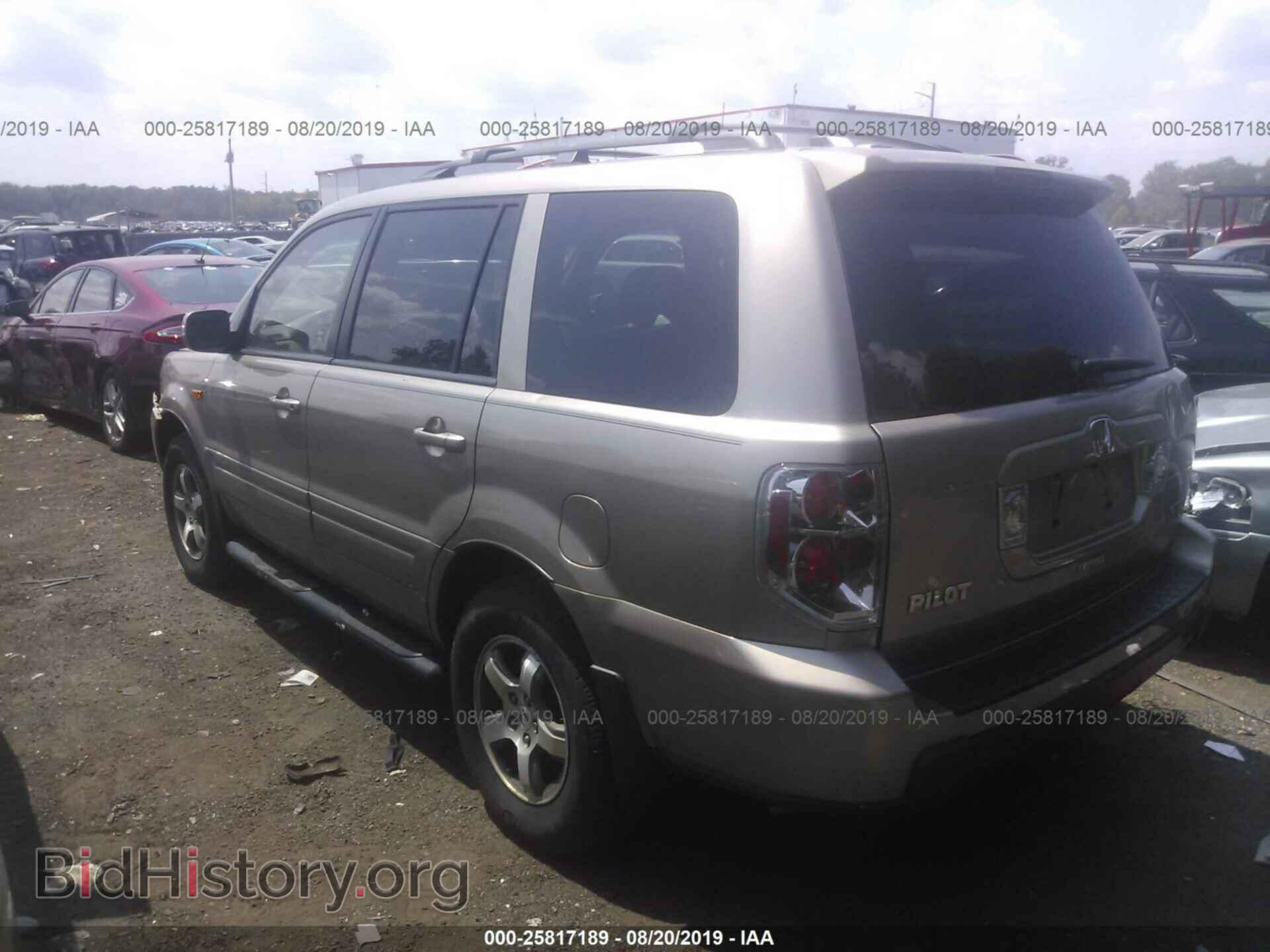 2006 HONDA PILOT - VIN: 5FNYF18596B017915 - Фото 3