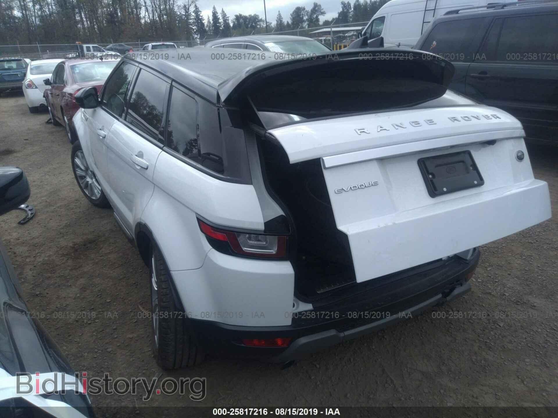 2016 LAND ROVER RANGE ROVER EVOQUE - VIN: SALVR2BG8GH116830 - Фото 3