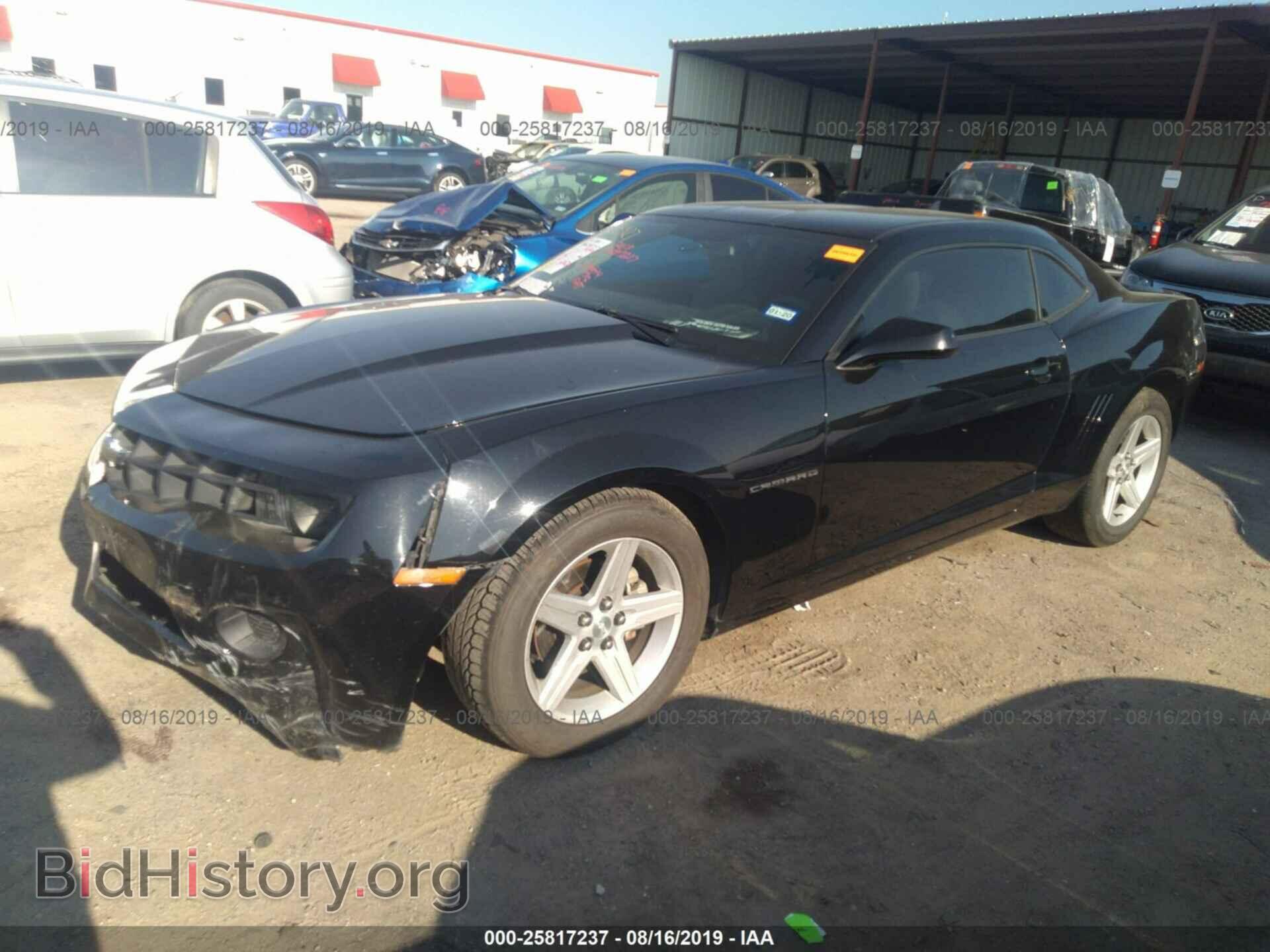 2013 CHEVROLET CAMARO - VIN: 2G1FA1E37D9246595 - Фото 2