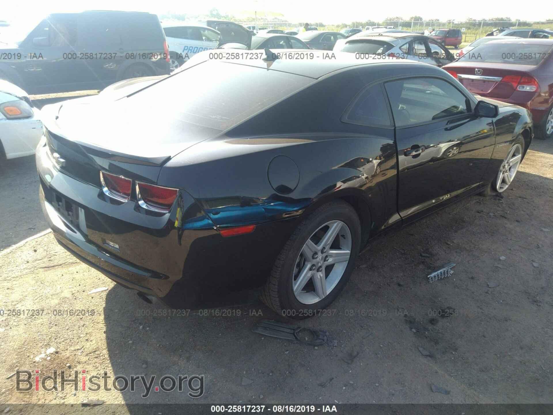 2013 CHEVROLET CAMARO - VIN: 2G1FA1E37D9246595 - Фото 4