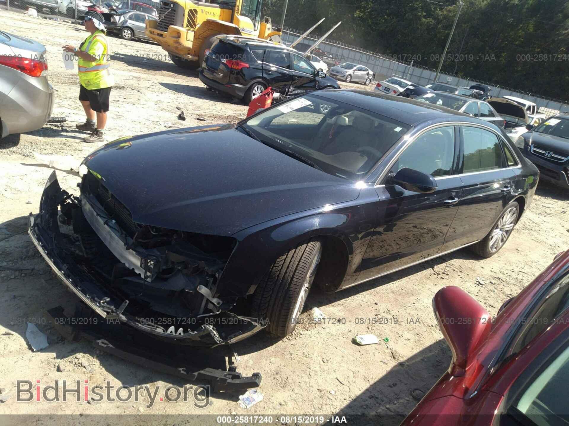 2013 AUDI A8 - VIN: WAUR2AFD7DN012170 - Фото 2