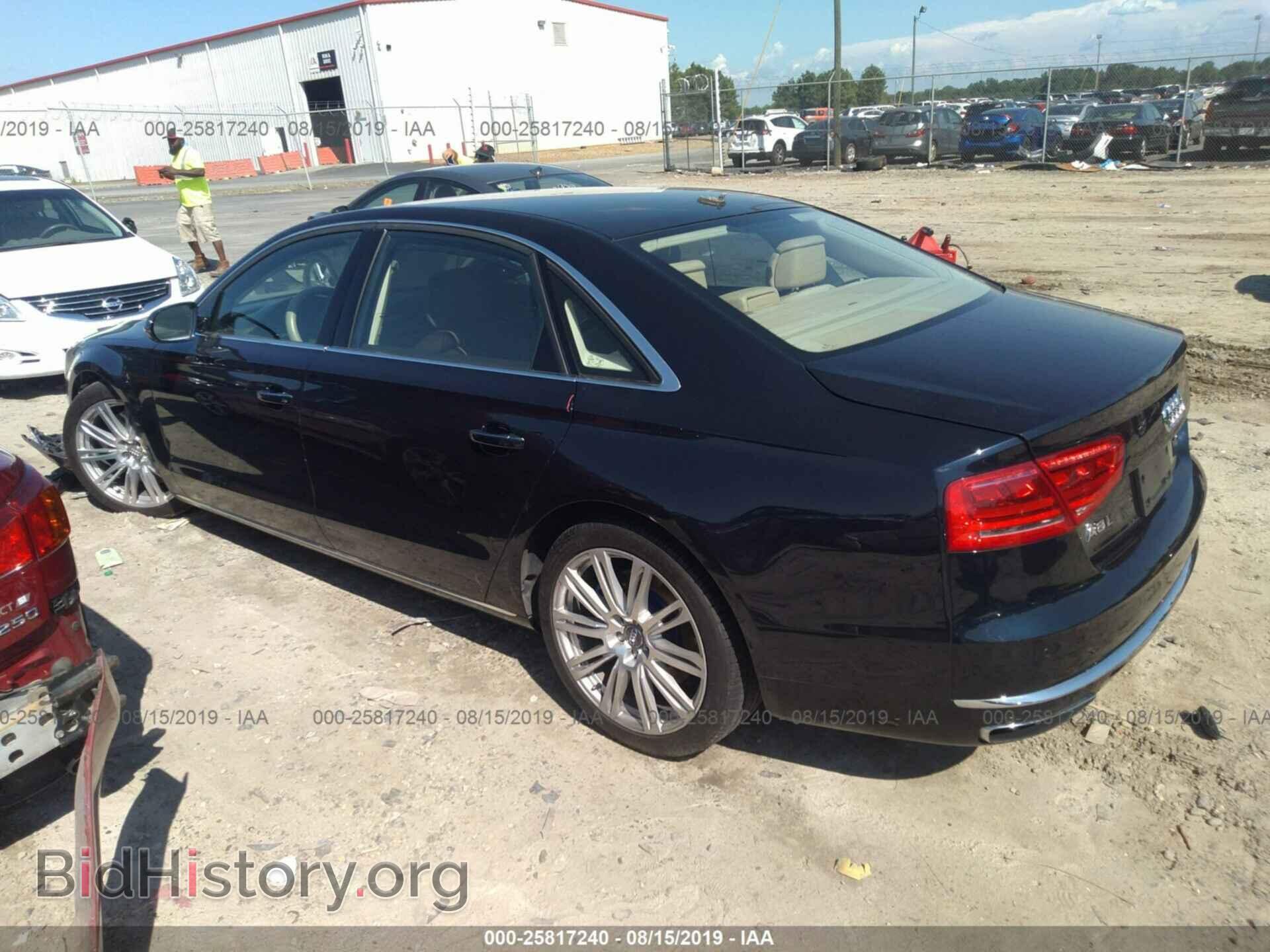2013 AUDI A8 - VIN: WAUR2AFD7DN012170 - Фото 3