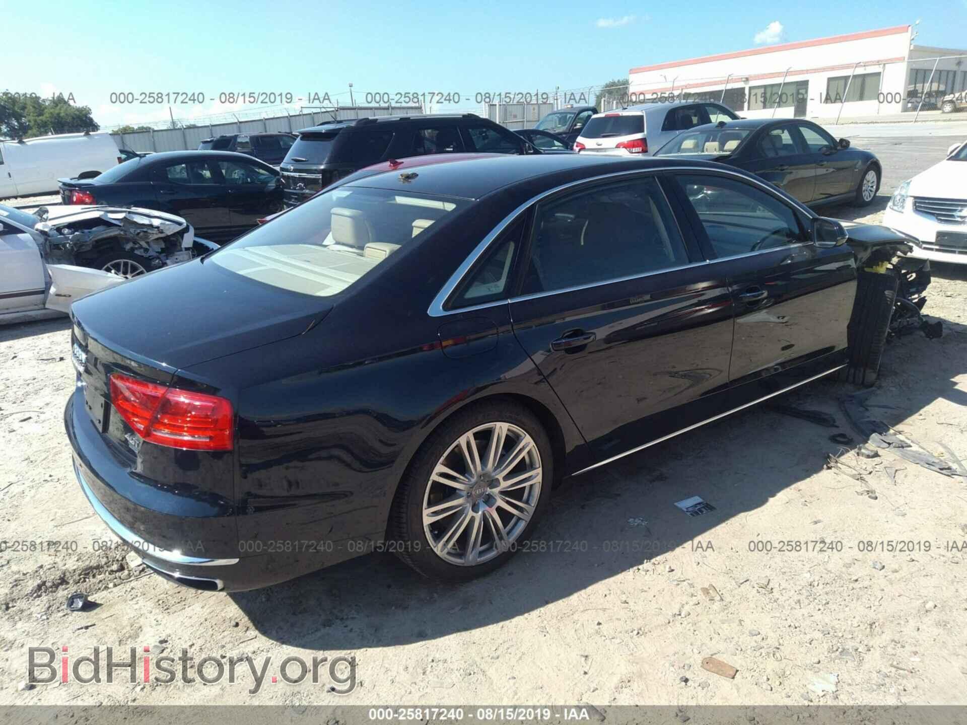 2013 AUDI A8 - VIN: WAUR2AFD7DN012170 - Фото 4