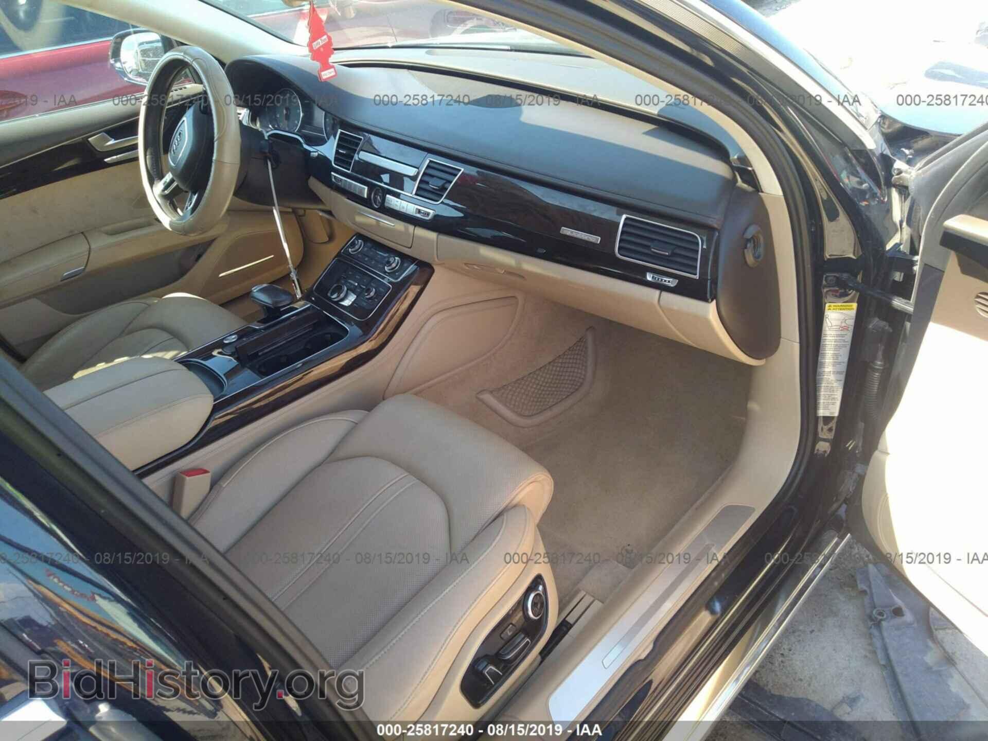 2013 AUDI A8 - VIN: WAUR2AFD7DN012170 - Фото 5