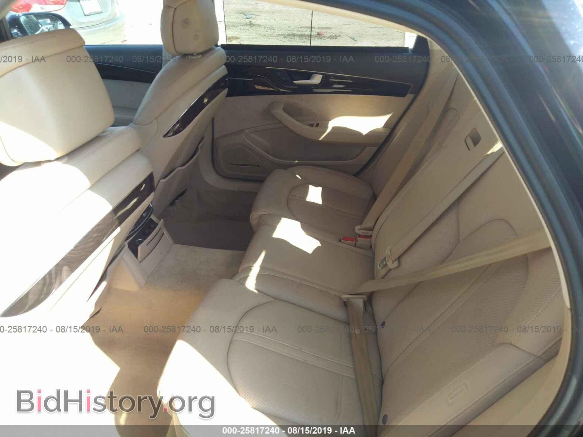 2013 AUDI A8 - VIN: WAUR2AFD7DN012170 - Фото 8
