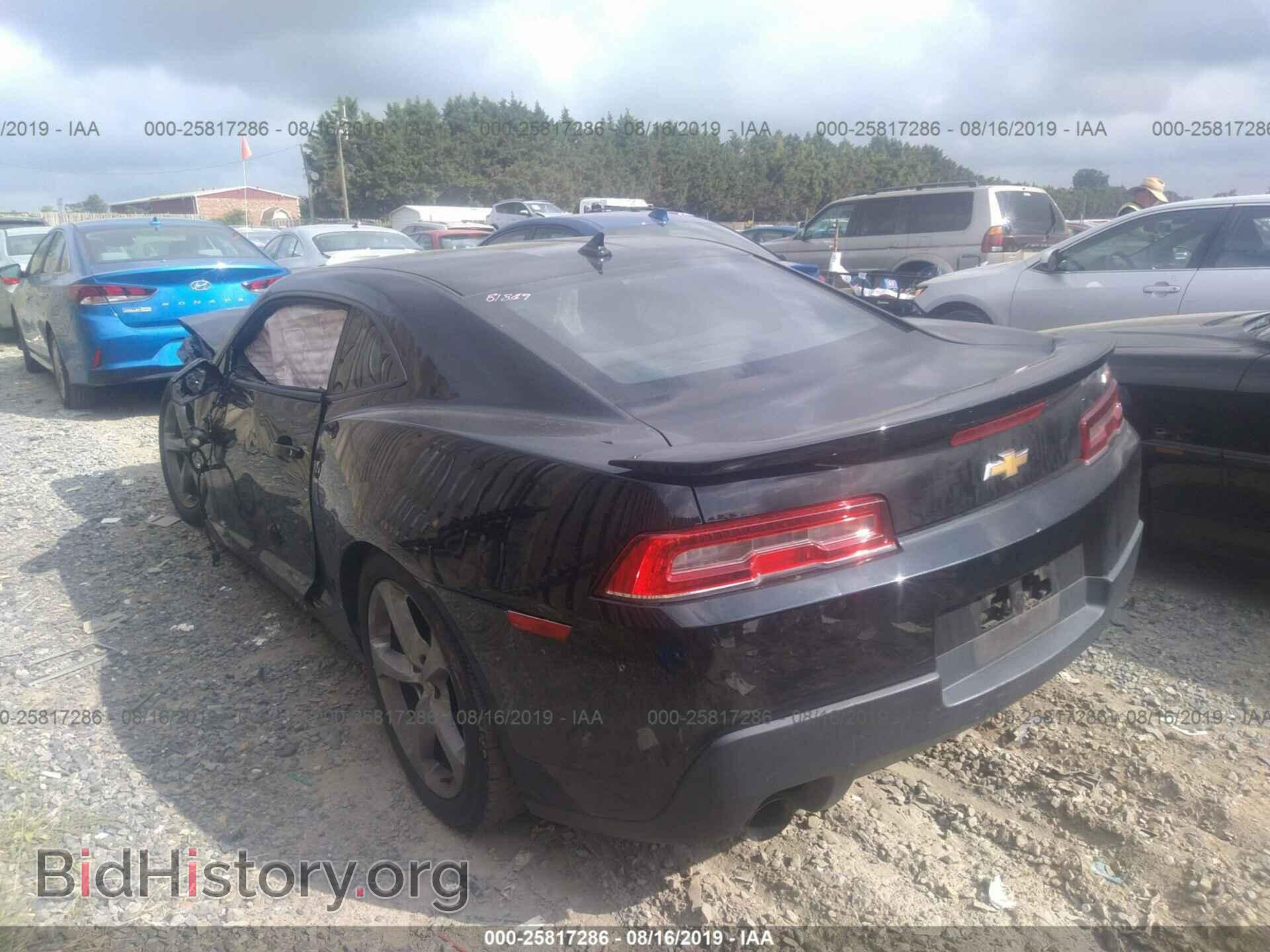 2014 CHEVROLET CAMARO - VIN: 2G1FB1E36E9306560 - Фото 3