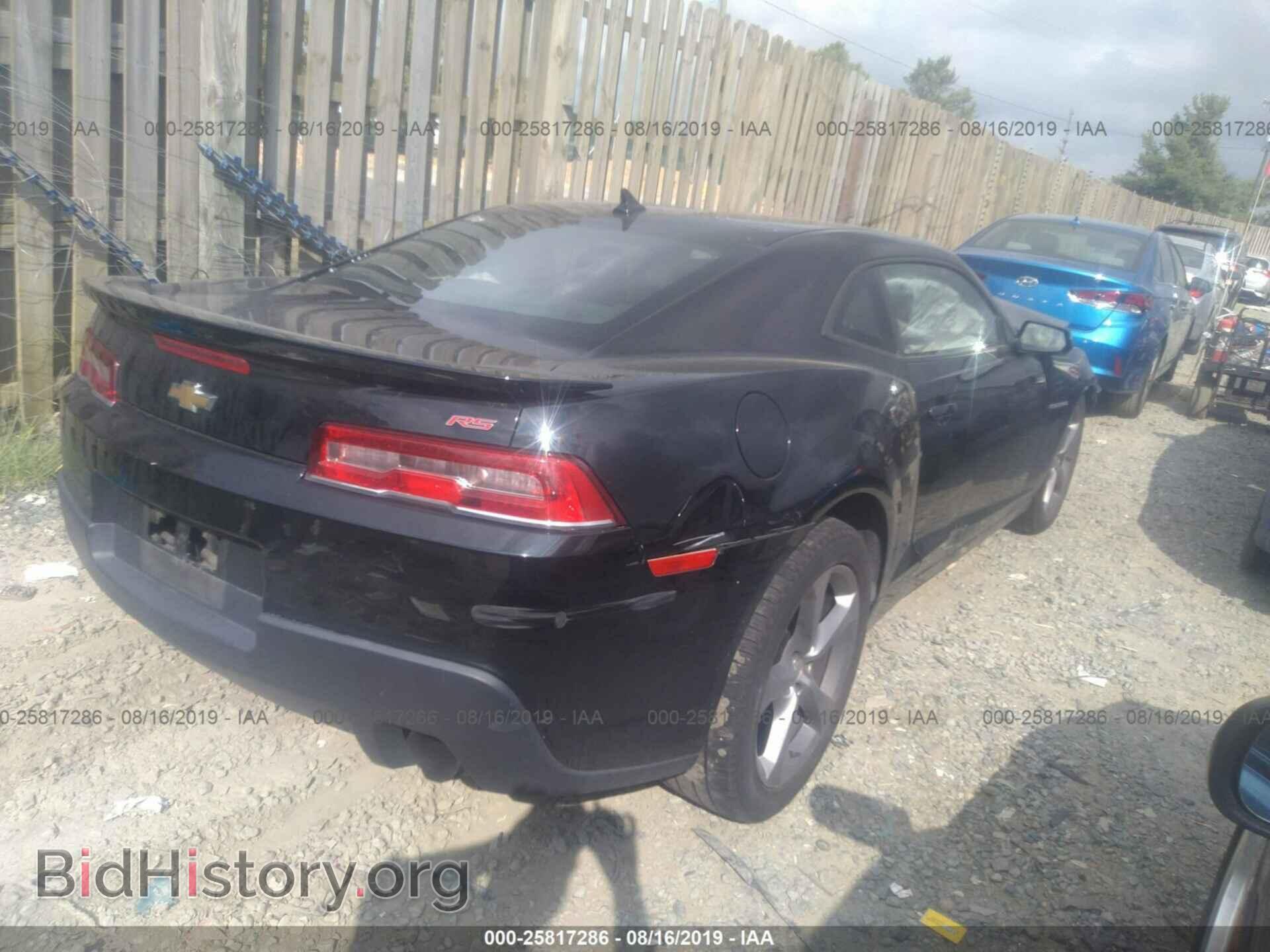 2014 CHEVROLET CAMARO - VIN: 2G1FB1E36E9306560 - Фото 4
