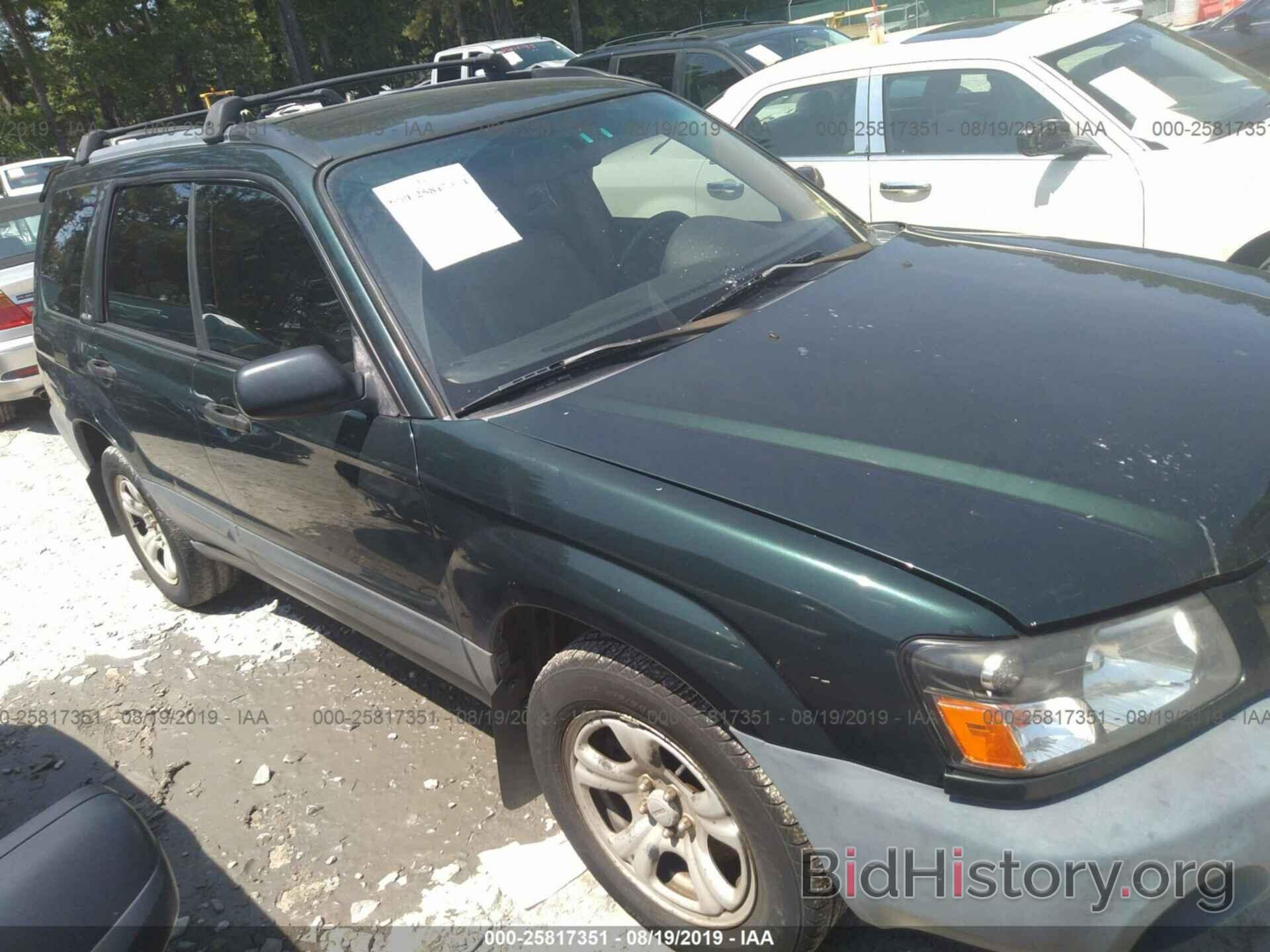 Photo JF1SG63643H702731 - SUBARU FORESTER 2003