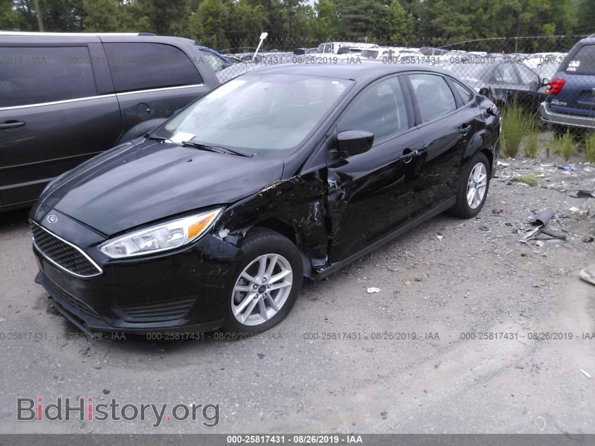2018 FORD FOCUS - VIN: 1FADP3F21JL295171 - Фото 2
