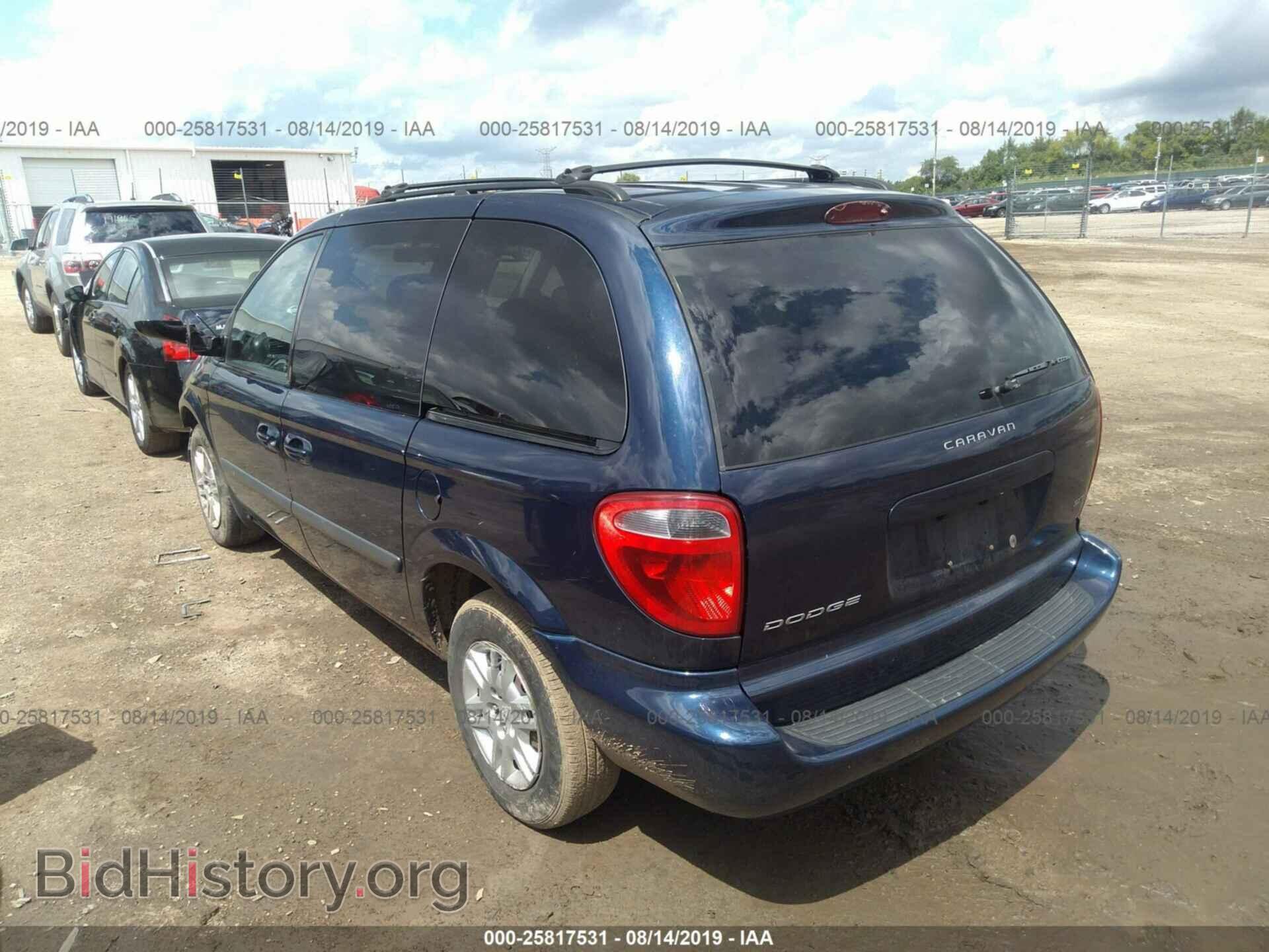 2006 DODGE CARAVAN - VIN: 1D4GP45R16B664154 - Фото 3