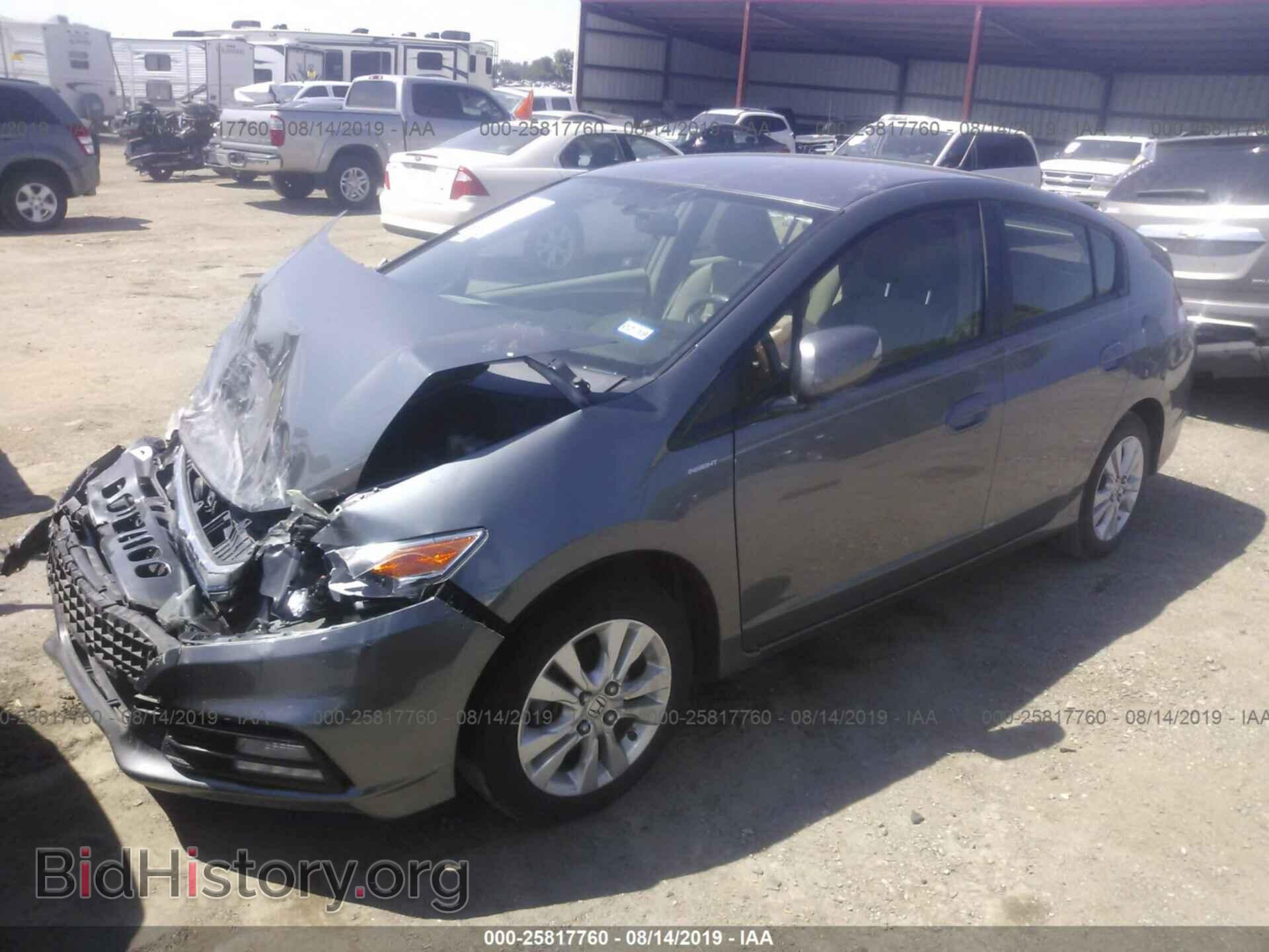 2013 HONDA INSIGHT - VIN: JHMZE2H76DS003113 - Фото 2