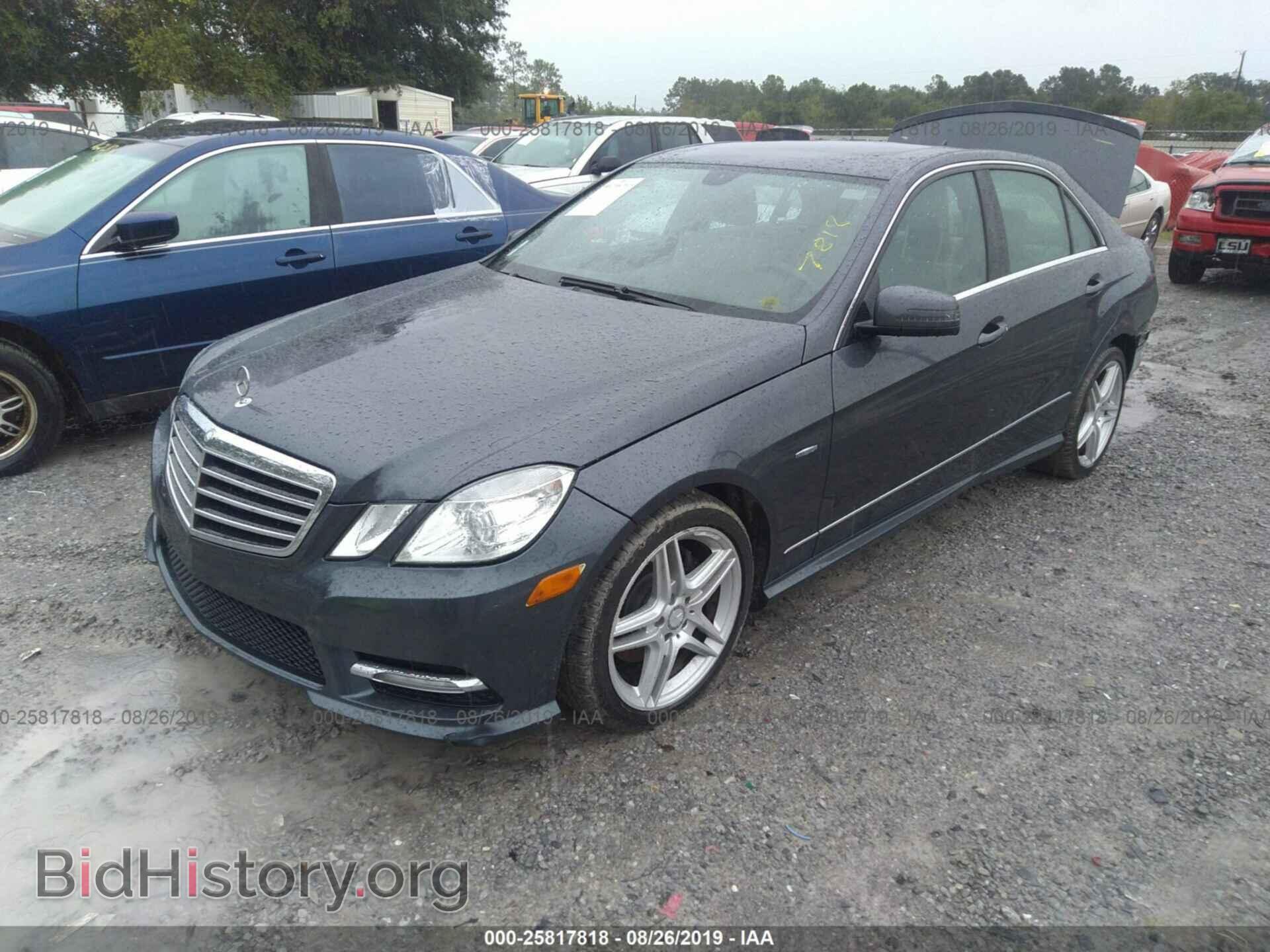 2012 MERCEDES-BENZ E - VIN: WDDHF5KB3CA656727 - Фото 2
