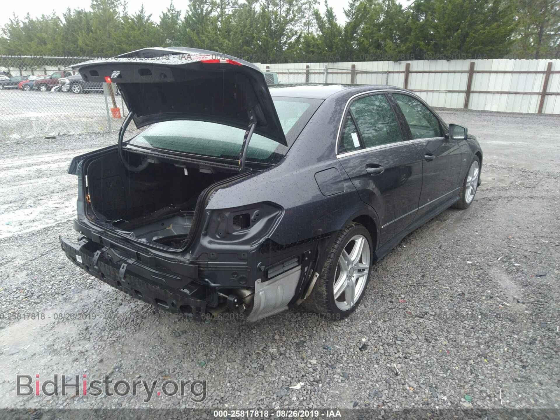 2012 MERCEDES-BENZ E - VIN: WDDHF5KB3CA656727 - Фото 4