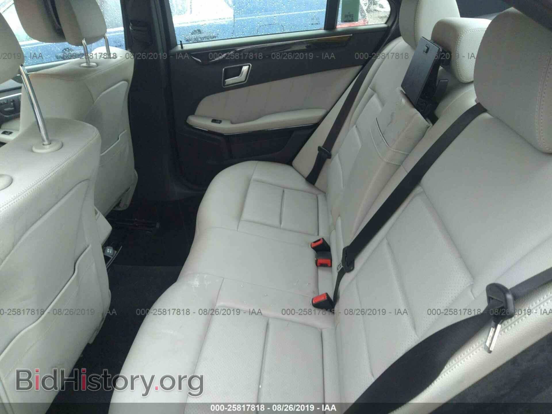 2012 MERCEDES-BENZ E - VIN: WDDHF5KB3CA656727 - Фото 8