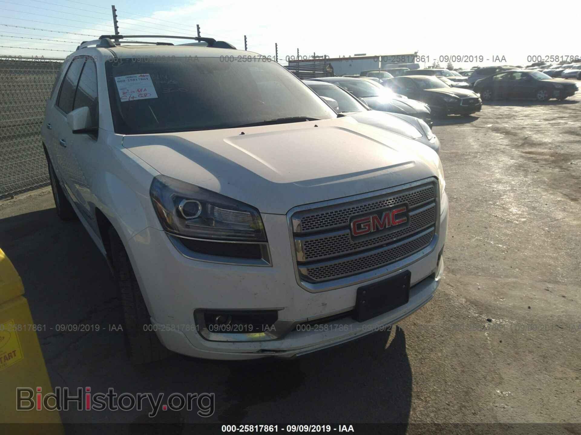 Фотография 1GKKVTKD0EJ234155 - GMC ACADIA 2014