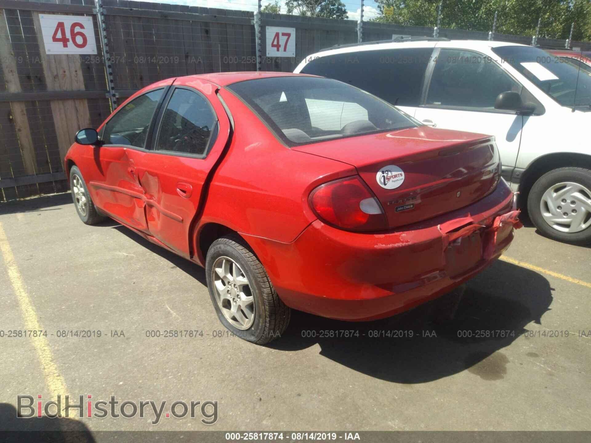 2002 DODGE NEON - VIN: 1B3ES56C22D633076 - Фото 3