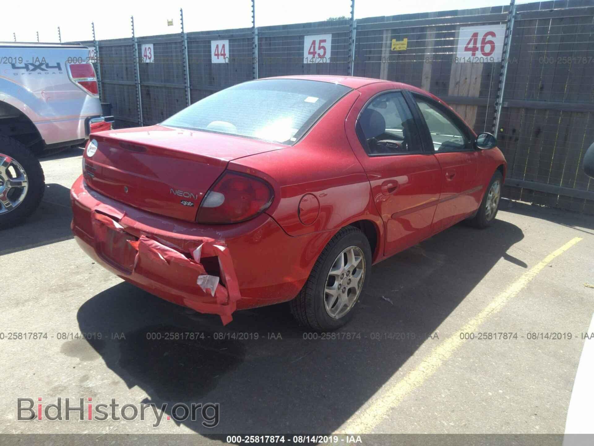 2002 DODGE NEON - VIN: 1B3ES56C22D633076 - Фото 4