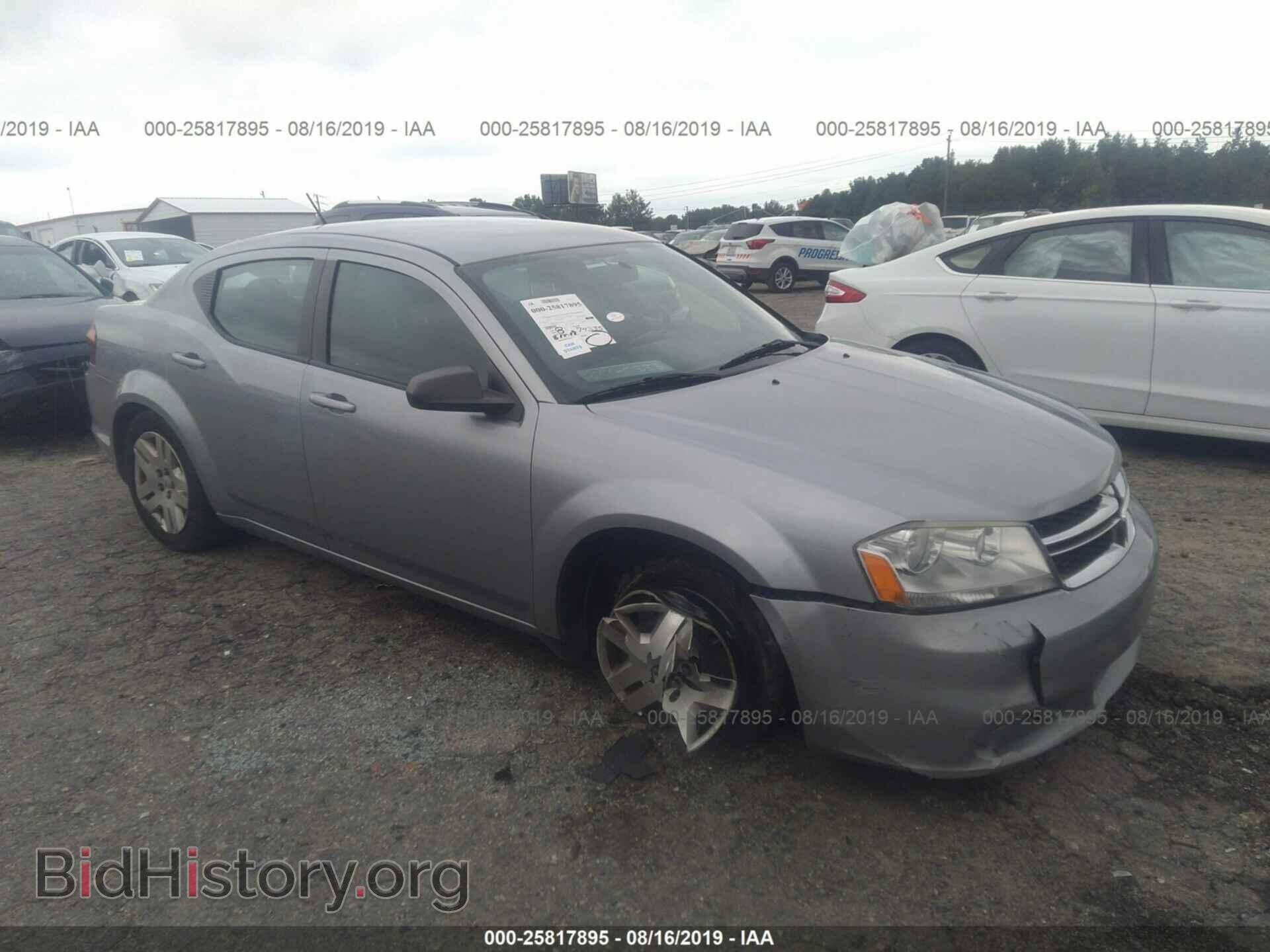 Фотография 1C3CDZAB5EN187465 - DODGE AVENGER 2014