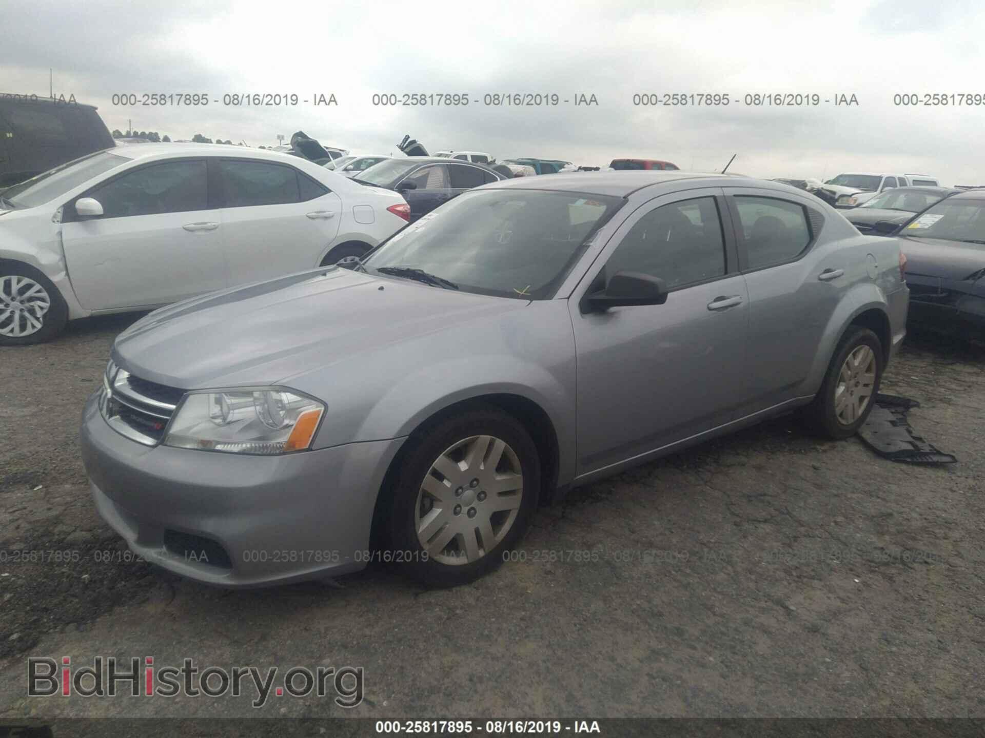 2014 DODGE AVENGER - VIN: 1C3CDZAB5EN187465 - Фото 2