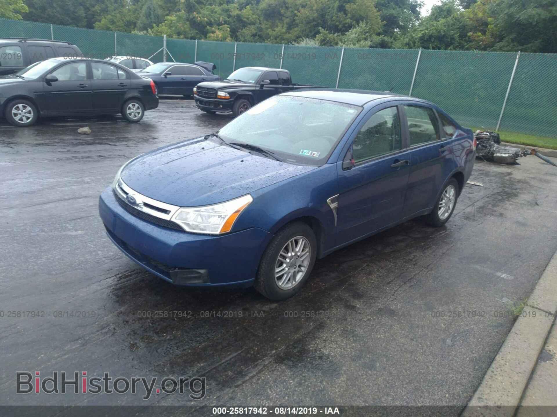 2008 FORD FOCUS - VIN: 1FAHP35N98W260982 - Фото 2