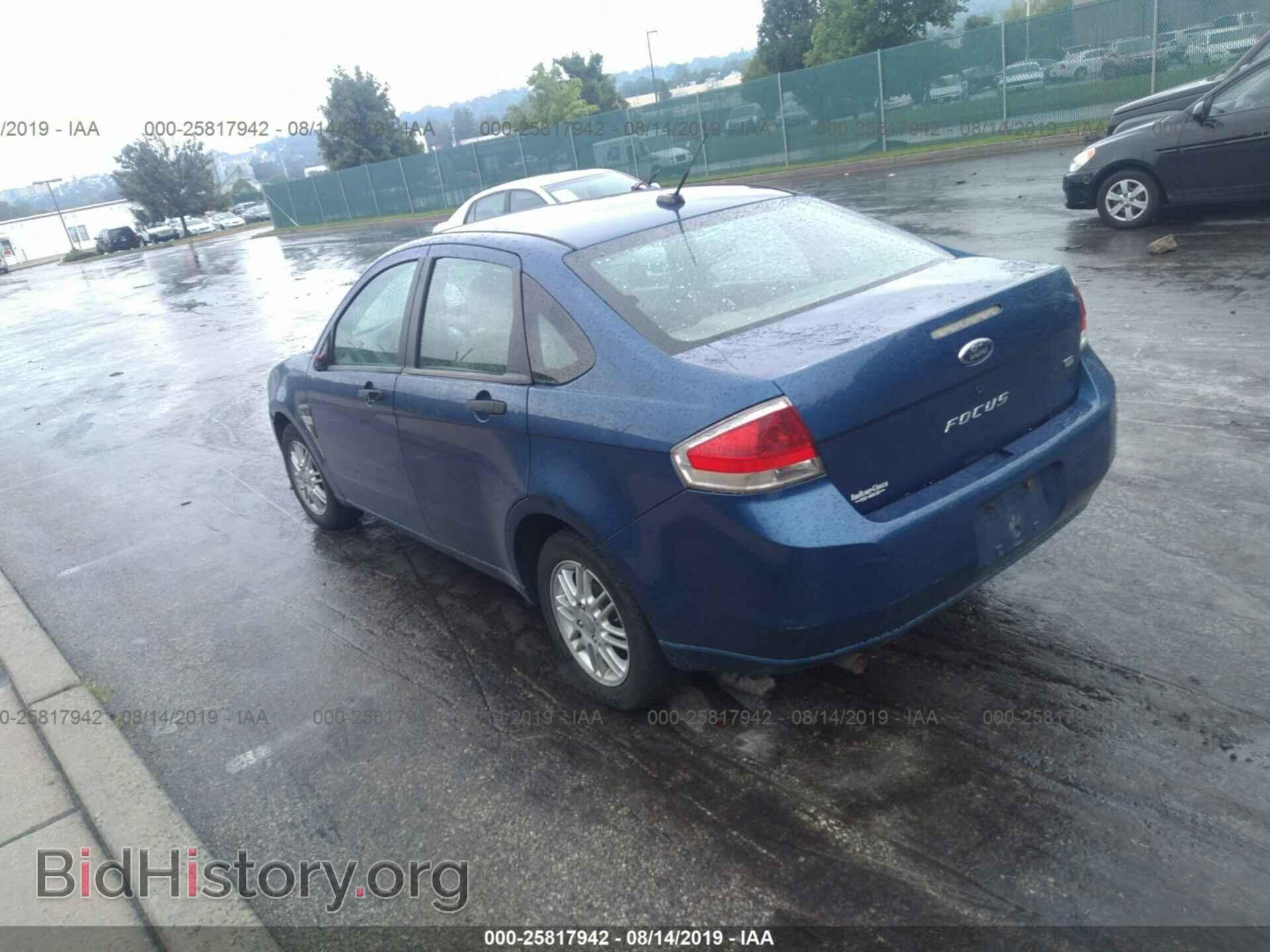 2008 FORD FOCUS - VIN: 1FAHP35N98W260982 - Фото 3
