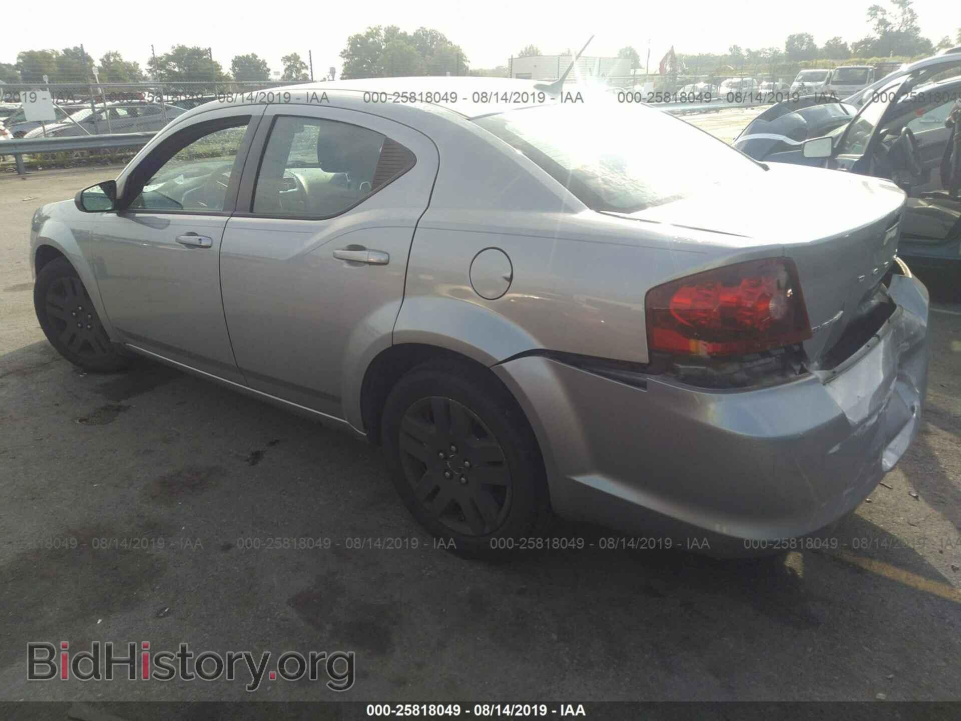 2014 DODGE AVENGER - VIN: 1C3CDZAG8EN217876 - Фото 3