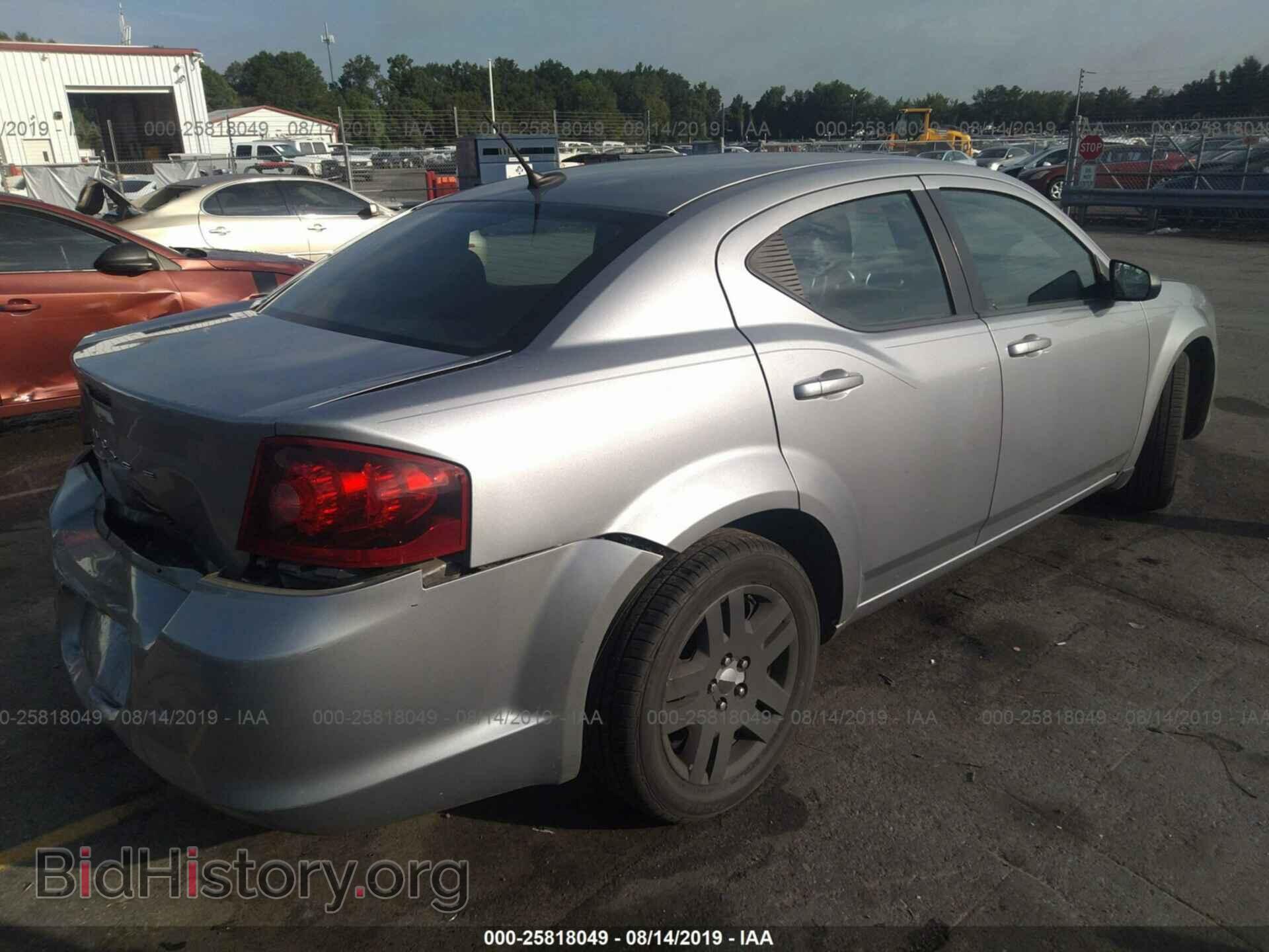 2014 DODGE AVENGER - VIN: 1C3CDZAG8EN217876 - Фото 4