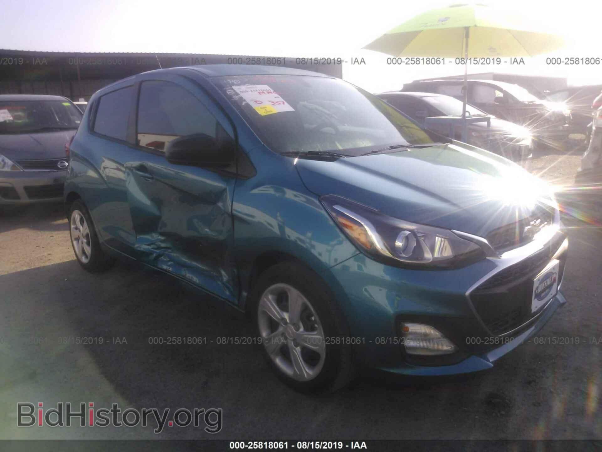 Photo KL8CB6SA6KC813501 - CHEVROLET SPARK 2019
